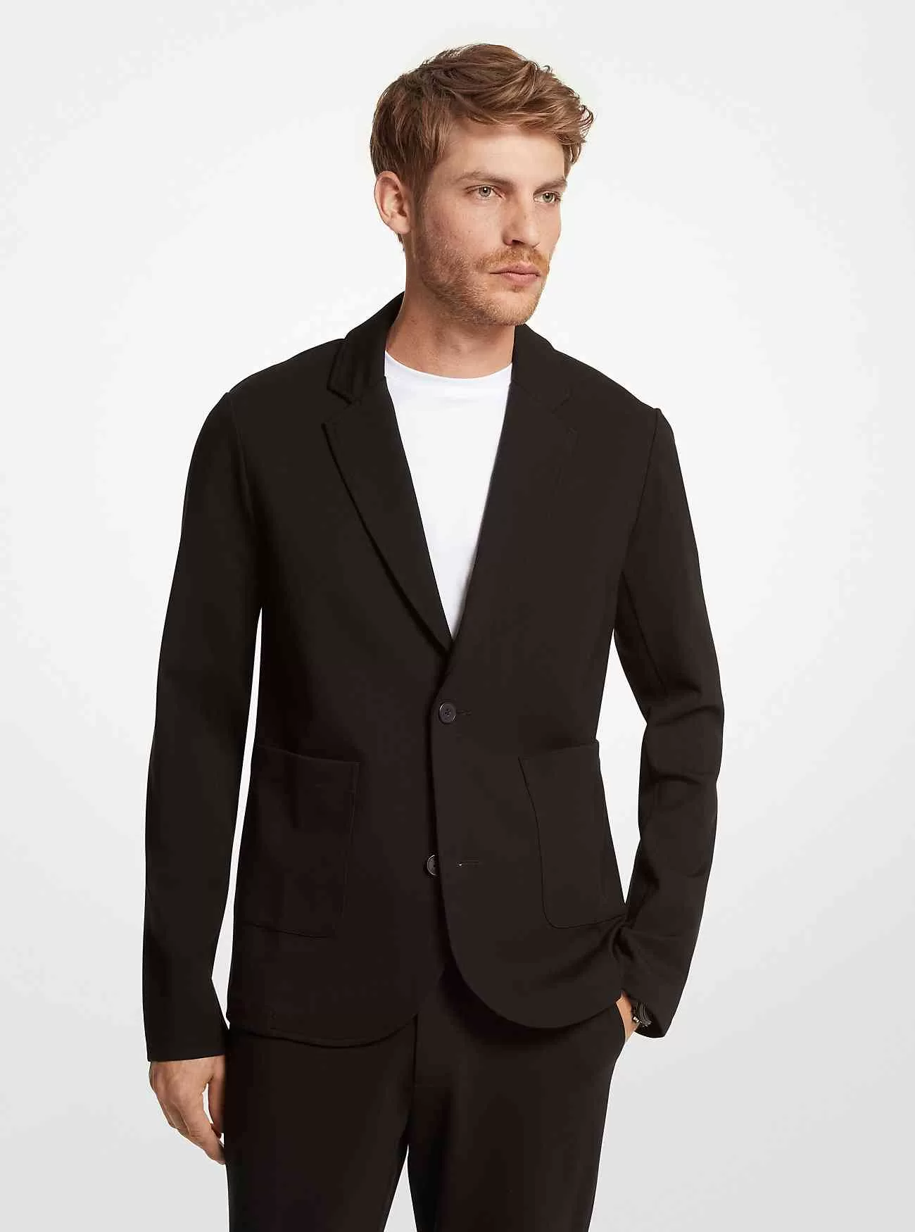 Blazer a ponte elasticizzato