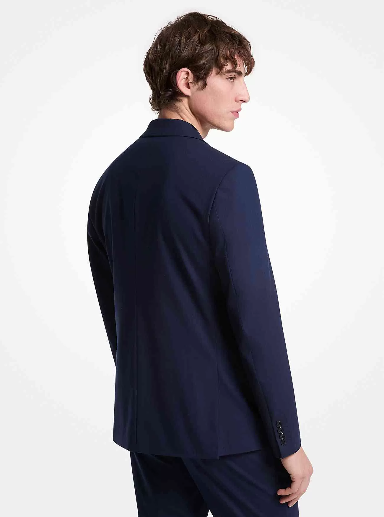 Blazer sartoriale in tecnologia elasticizzata
