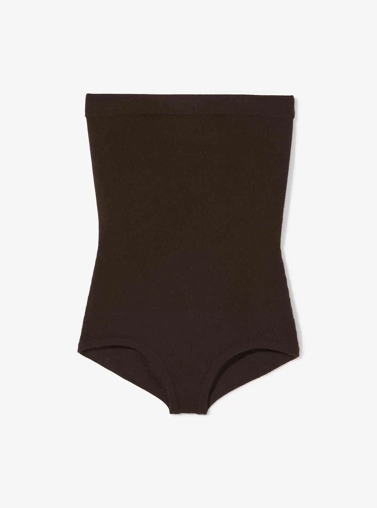 Body senza spalline in cashmere stretch Body senza spalline in cashmere stretch