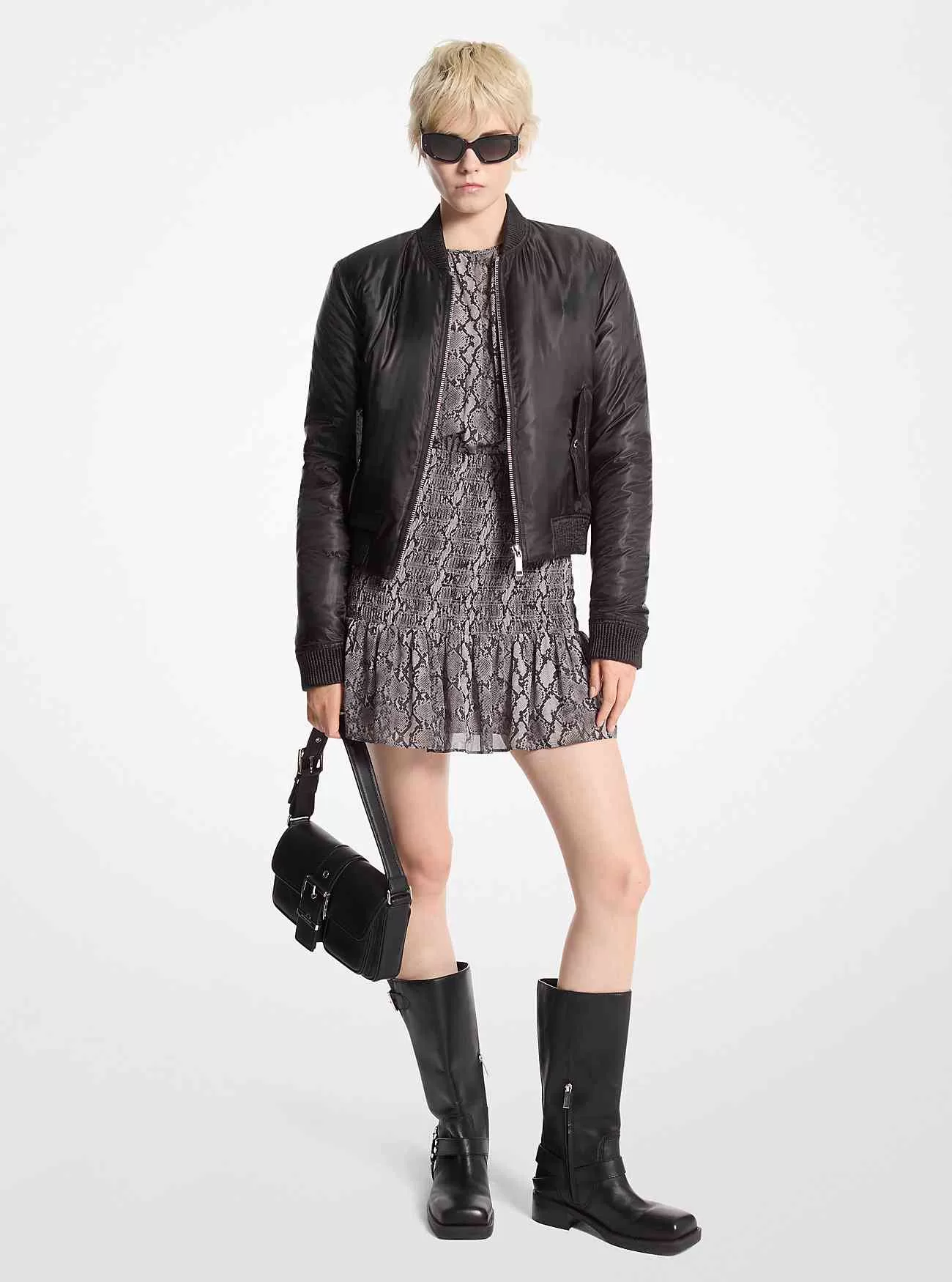 Bomber in Raso Ciré