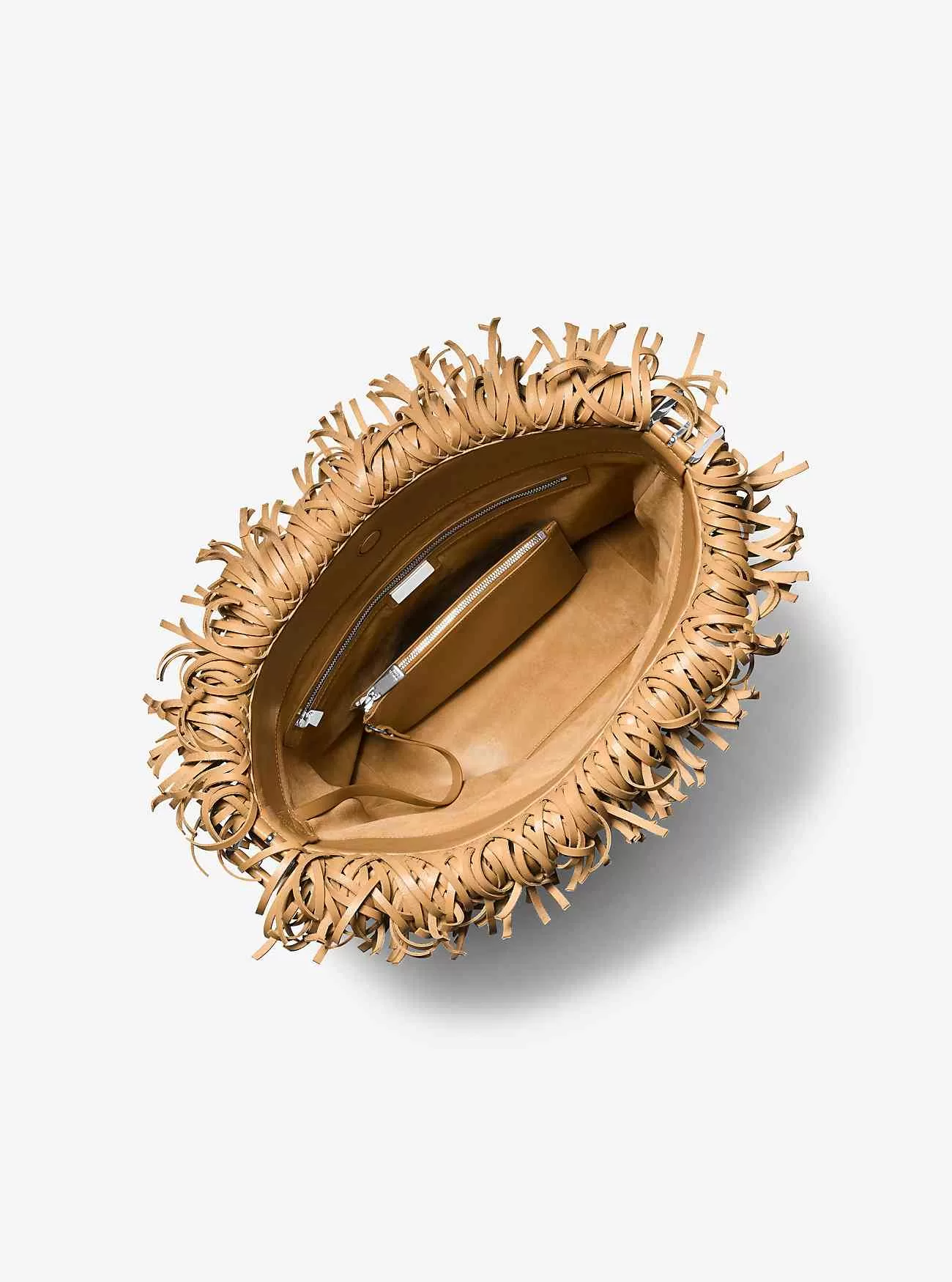 Borsa Hobo Kiera in pelle intrecciata a mano