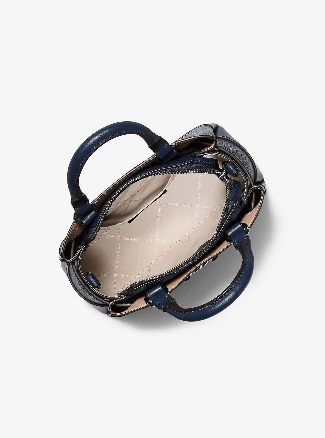 Borsa Reed extra piccola in pelle martellata