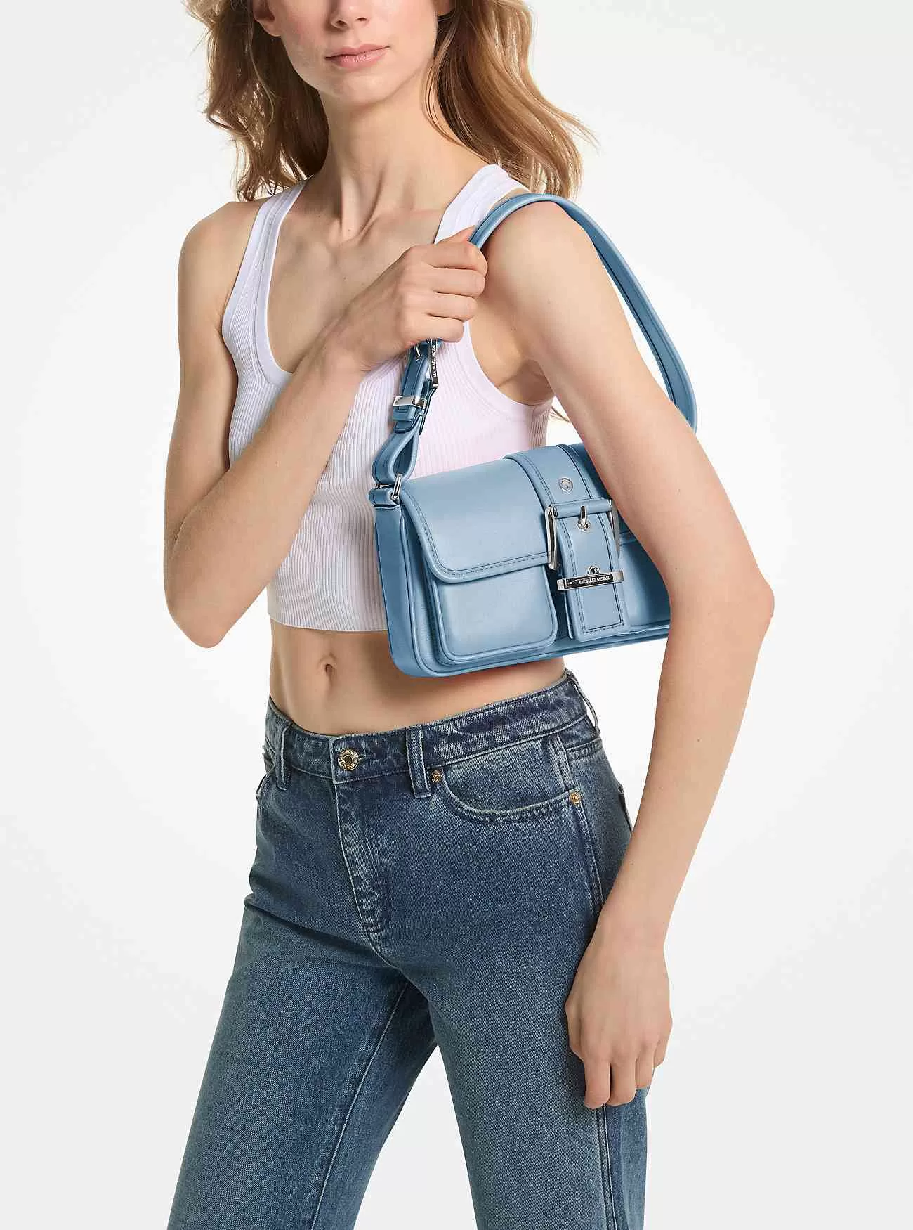 Borsa a tracolla Colby media in pelle Borsa a tracolla Colby media in pelle