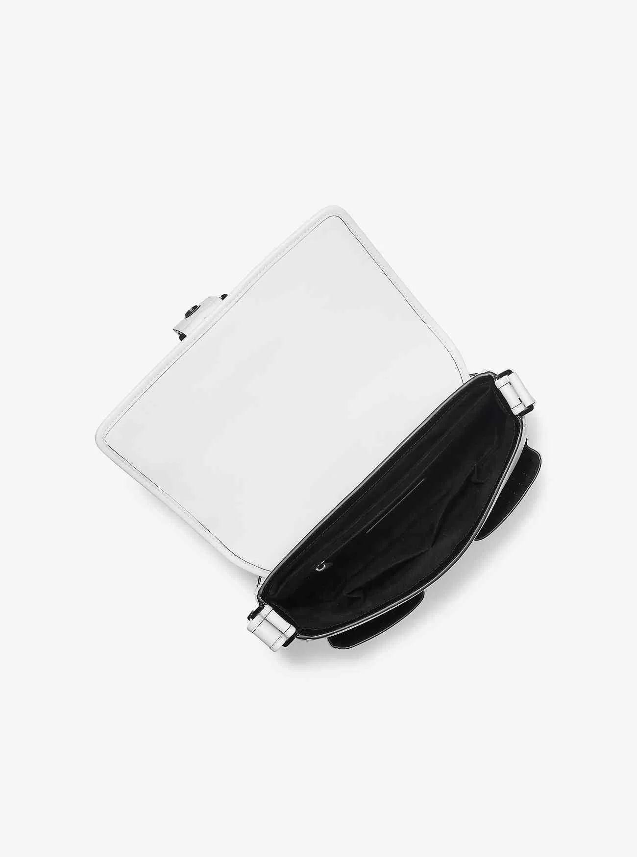 Borsa a tracolla Colby media in pelle con occhielli