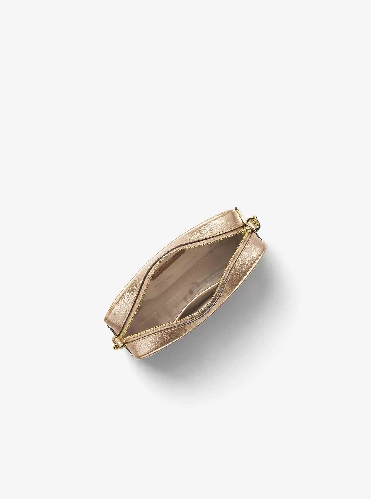 Borsa a tracolla Ginny in pelle metallizzata