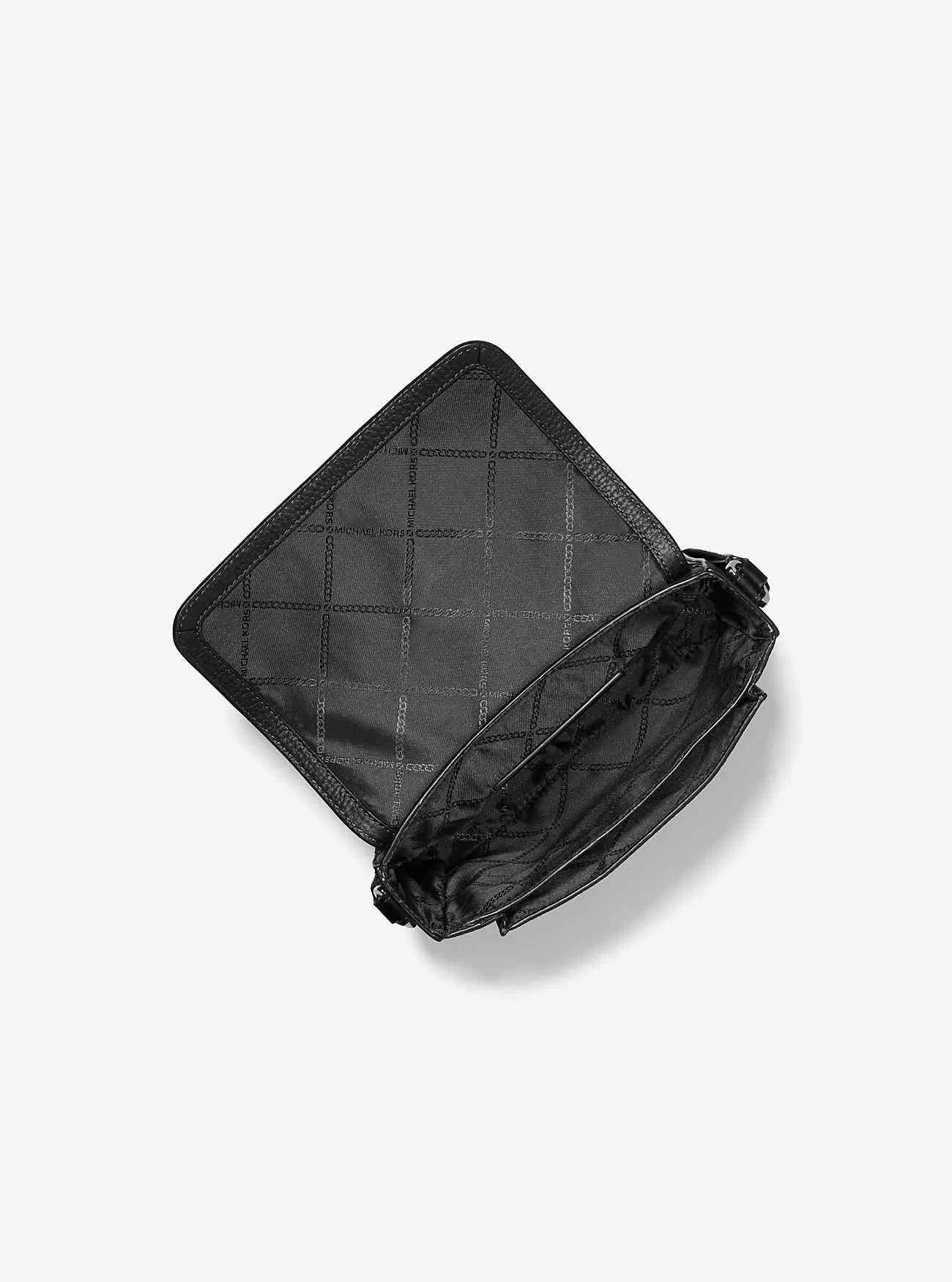 Borsa a tracolla Hudson in pelle martellata