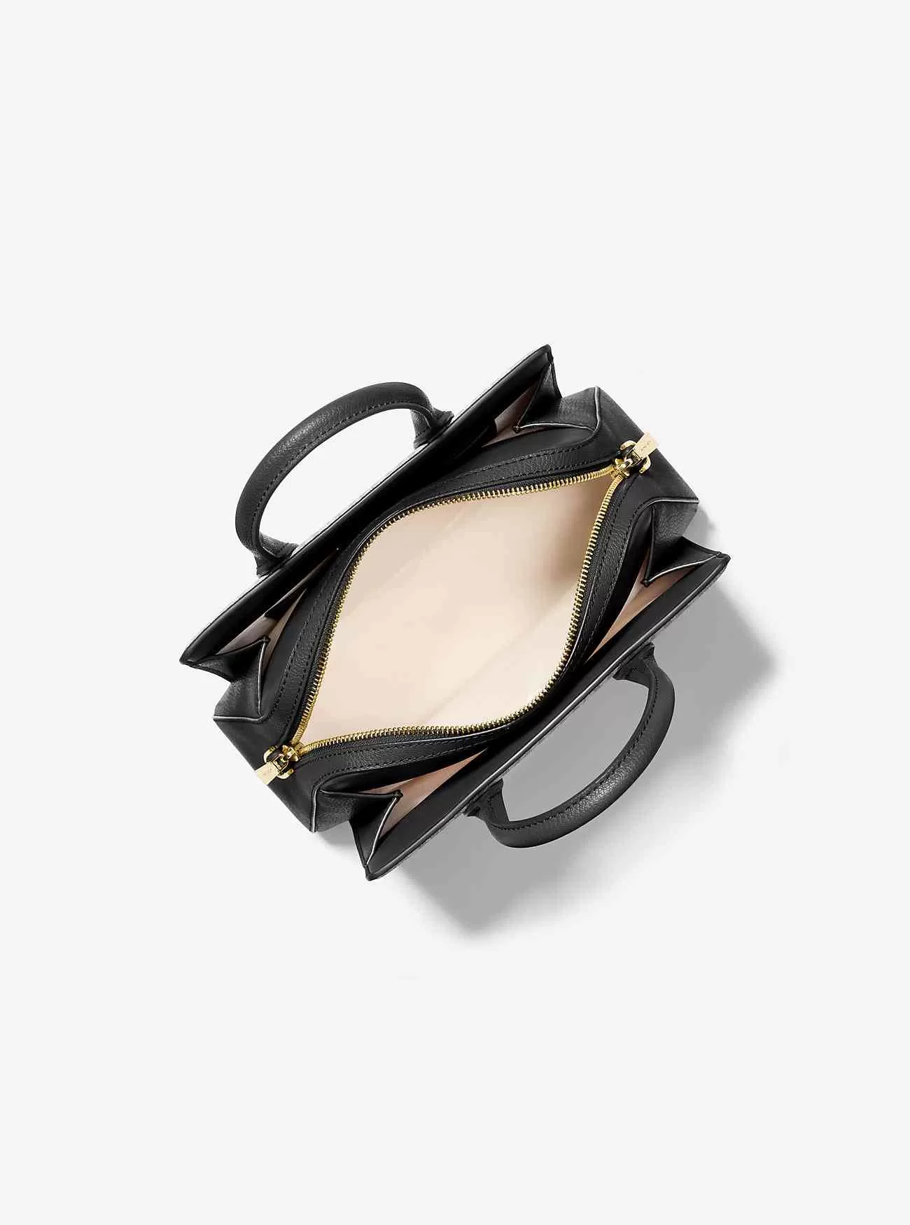 Borsa a tracolla Laila piccola in pelle martellata