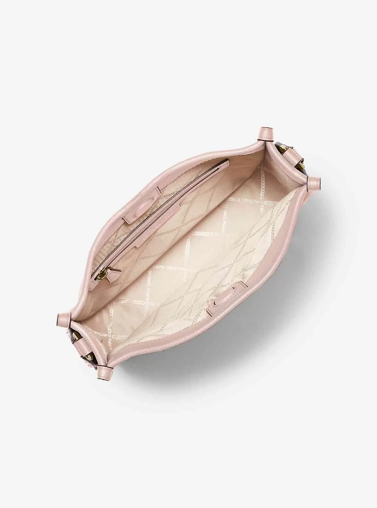 Borsa a tracolla Luisa grande in pelle martellata