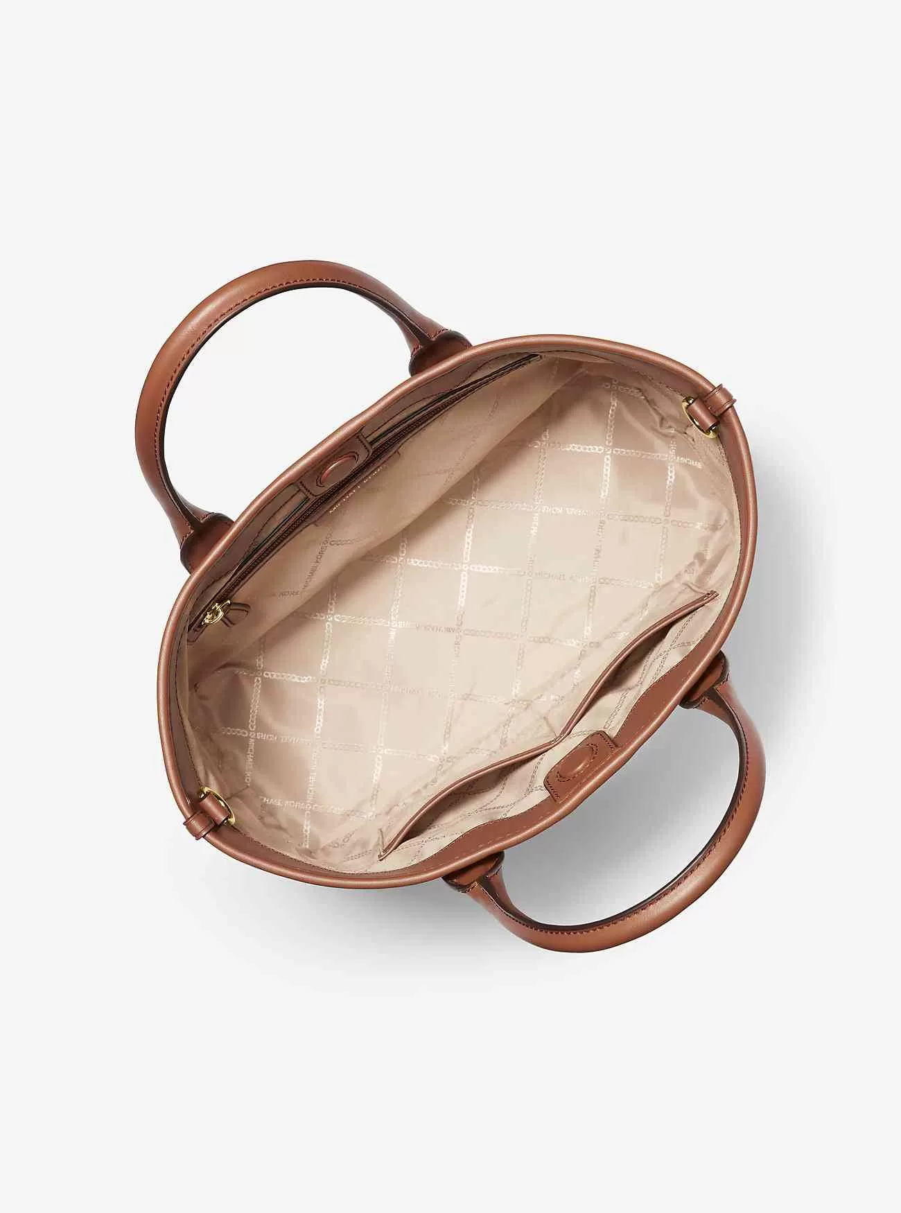 Borsa a tracolla Luisa media con logo firmato