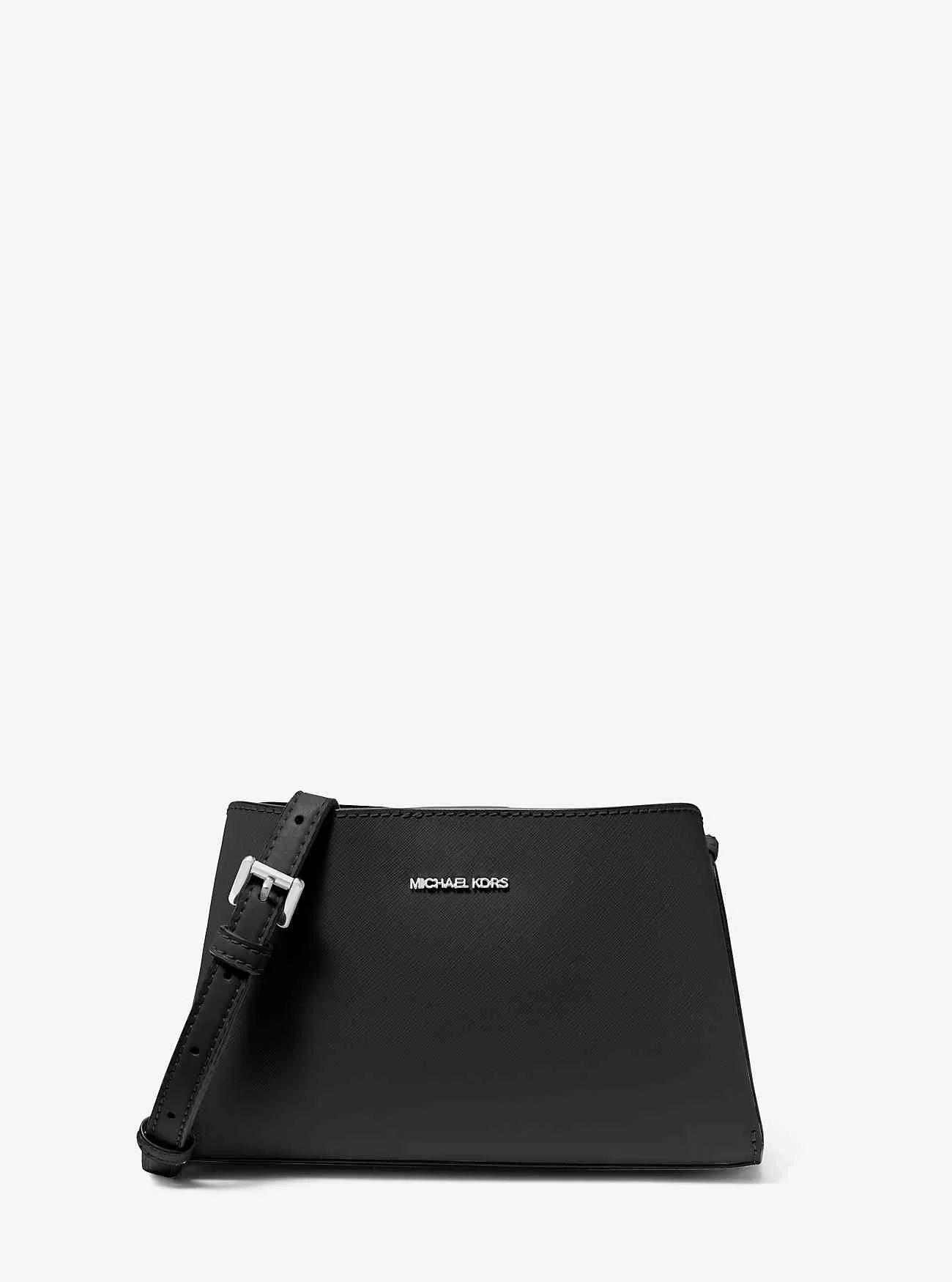 Borsa a tracolla Ruthie piccola in pelle Saffiano