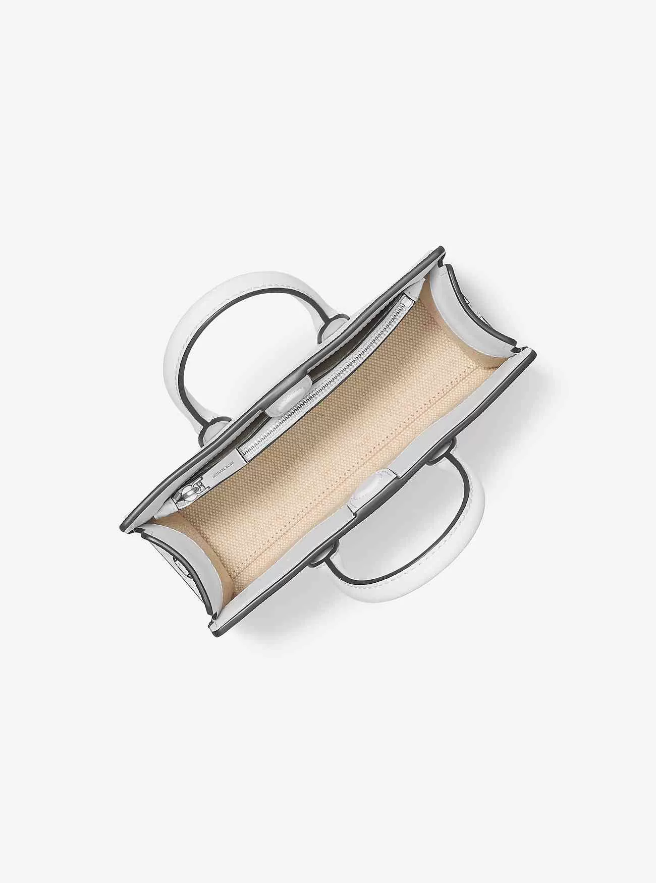 Borsa a tracolla Scarlett extra piccola con logo firmato