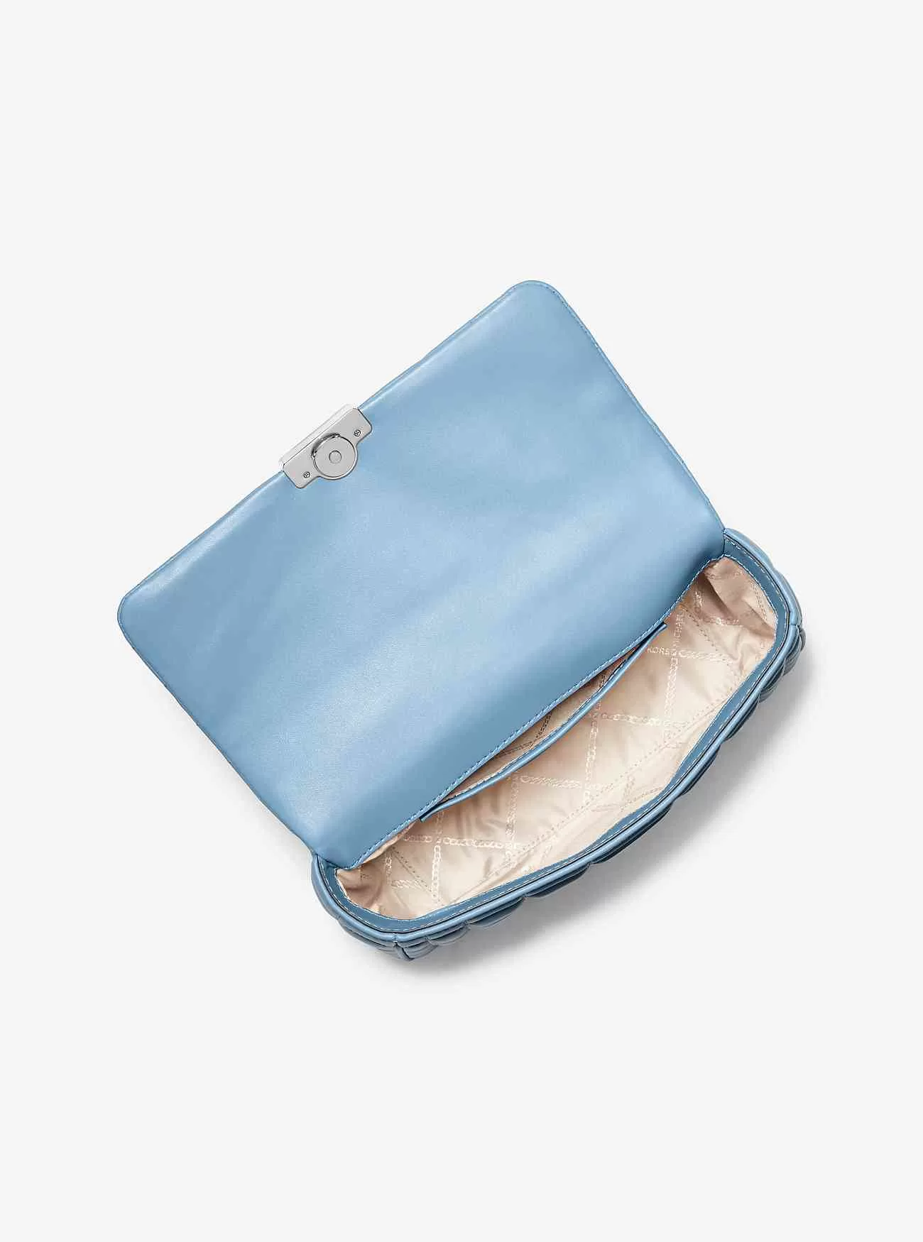 Borsa a tracolla Tribeca grande in pelle trapuntata