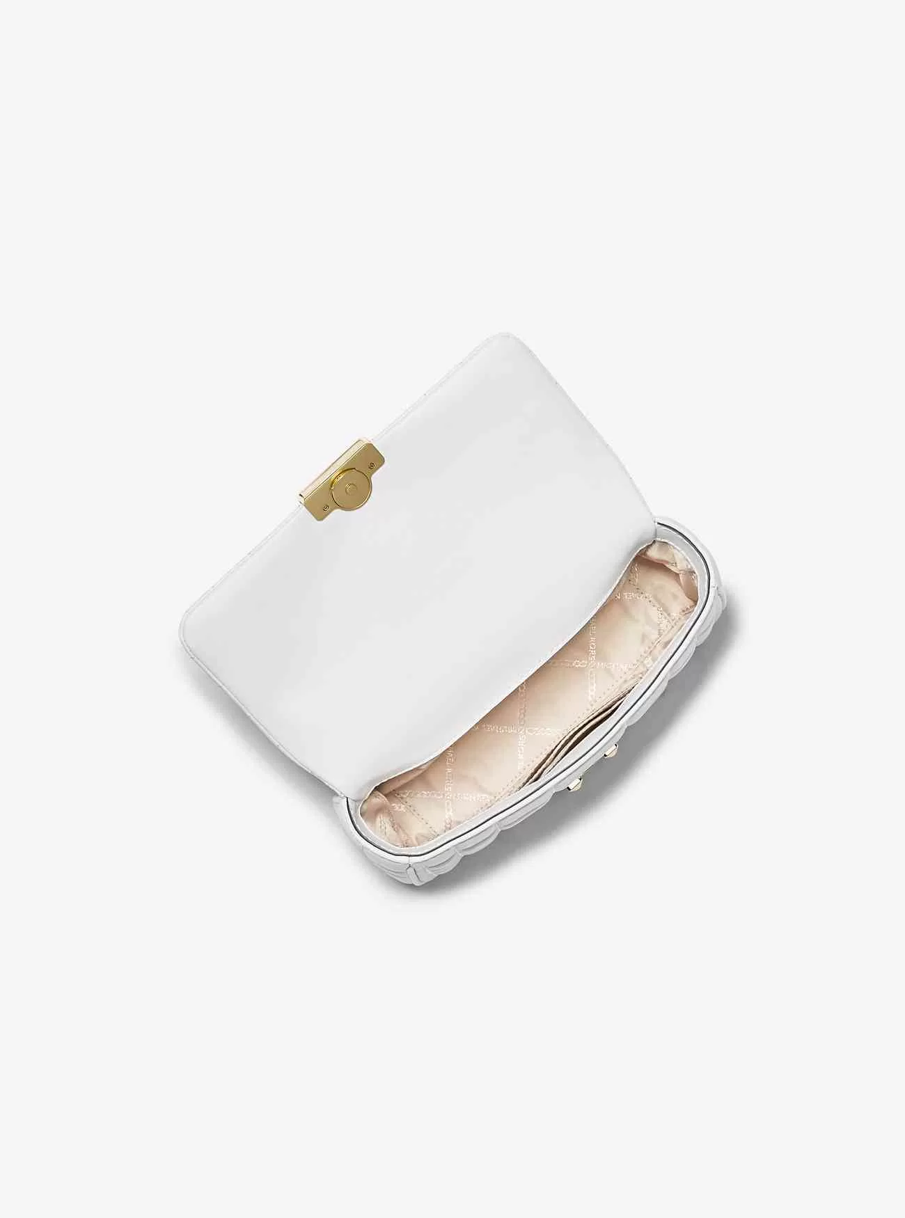 Borsa a tracolla Tribeca piccola in pelle trapuntata