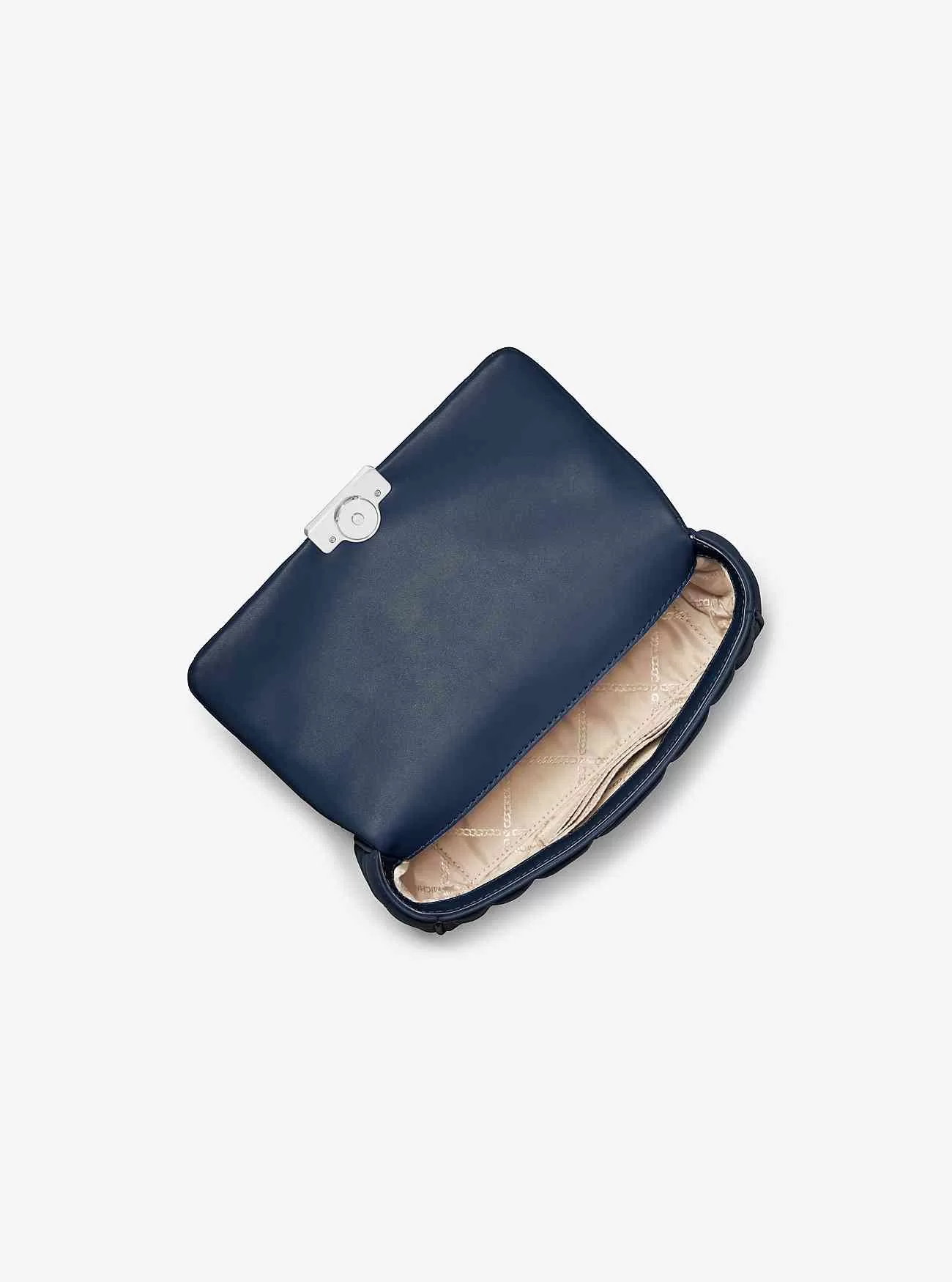 Borsa a tracolla Tribeca piccola in pelle trapuntata