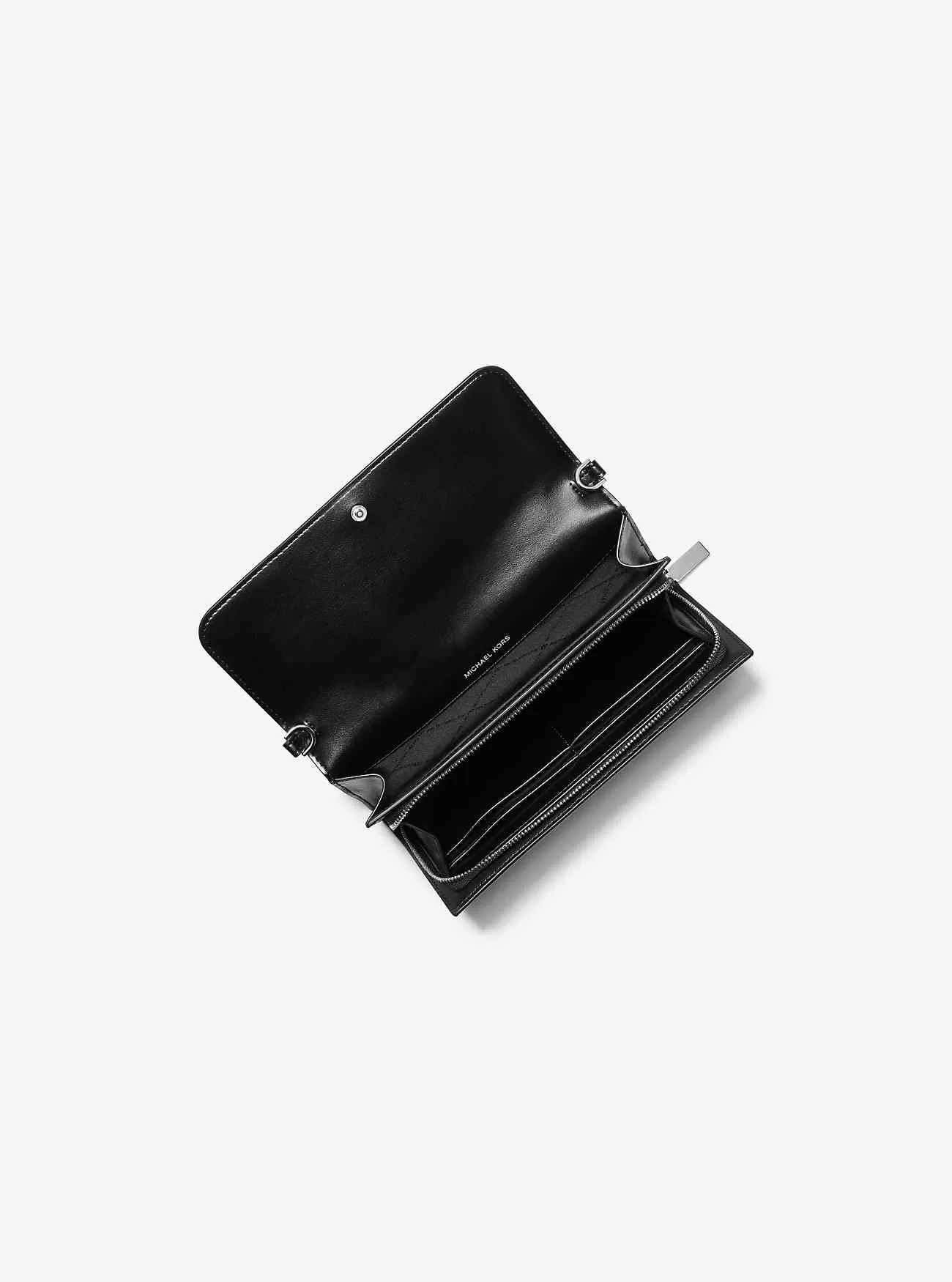 Borsa a tracolla convertibile 2 in 1 Jet Set grande in pelle Saffiano