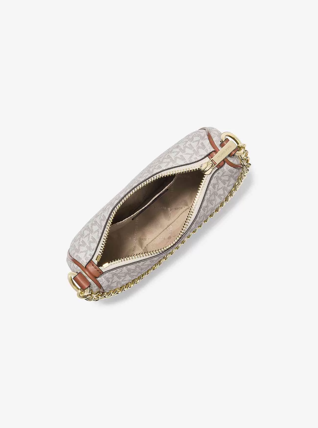 Borsa a tracolla convertibile Carmela piccola con logo firmato