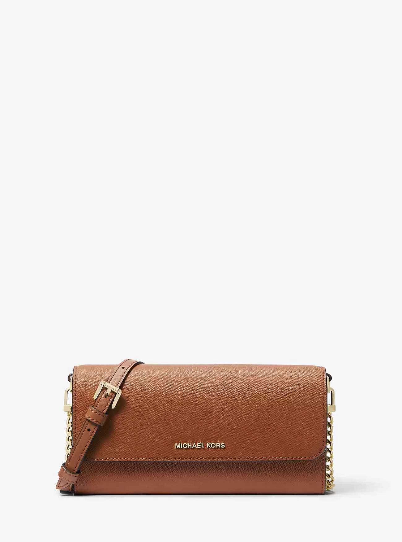 Borsa a tracolla convertibile Jet Set grande in pelle Saffiano