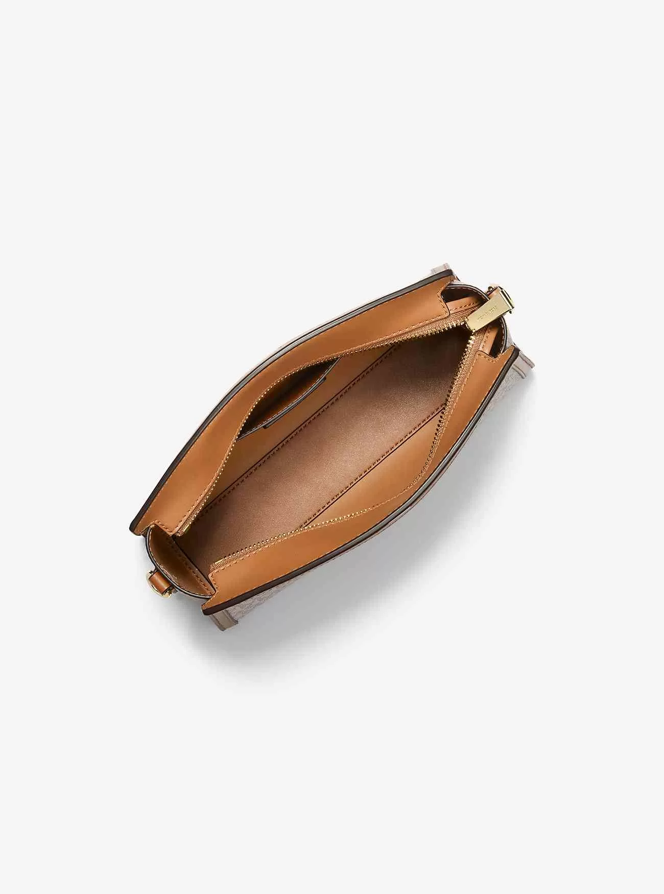 Borsa a tracolla grande con logo Chantal