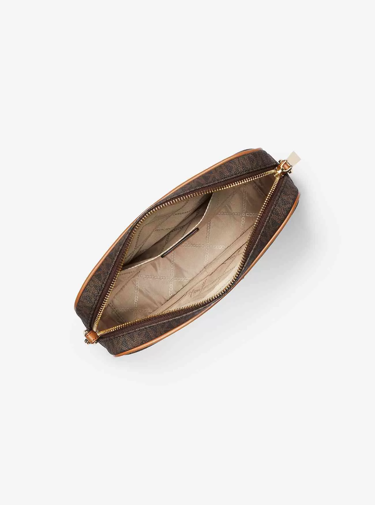 Borsa a tracolla grande con logo Jet Set