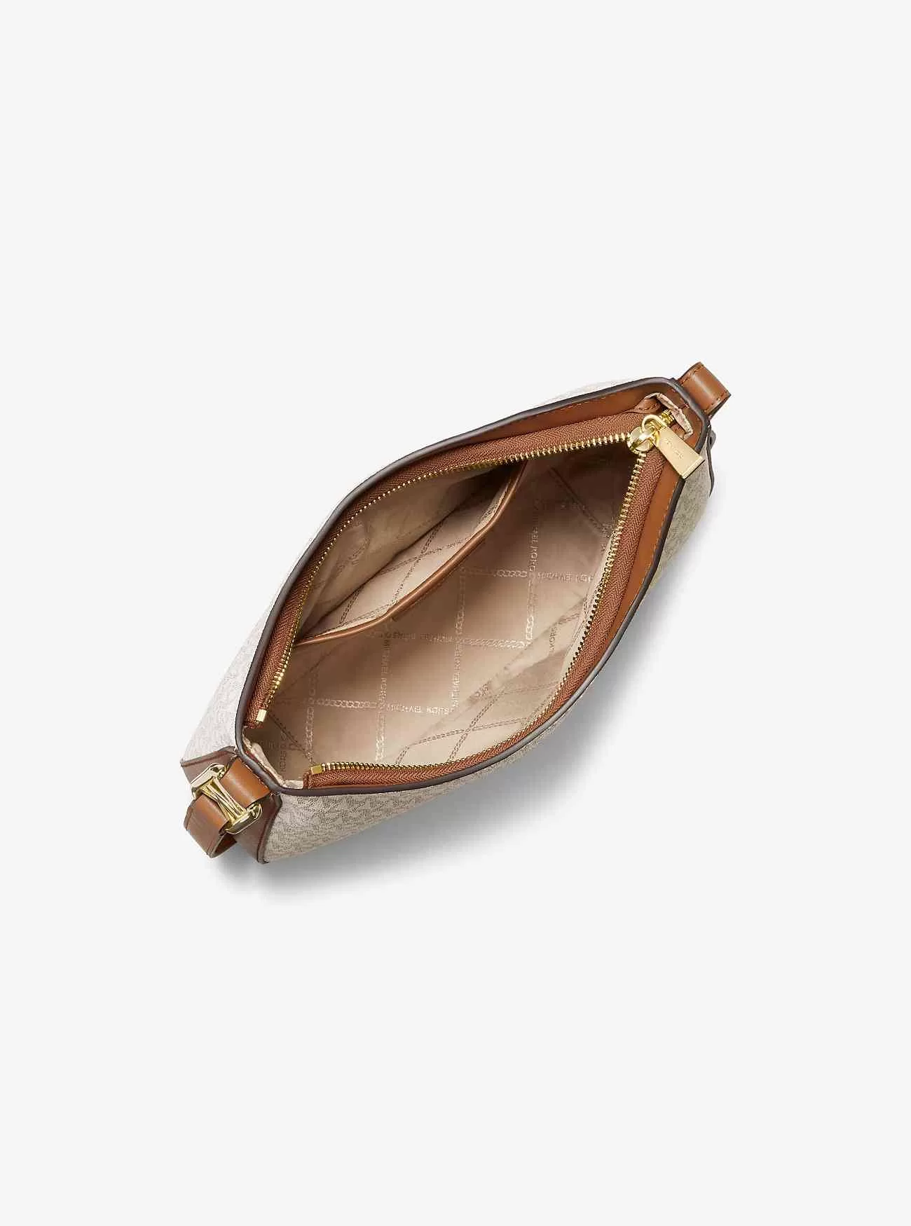 Borsa a tracolla grande con logo Kensington