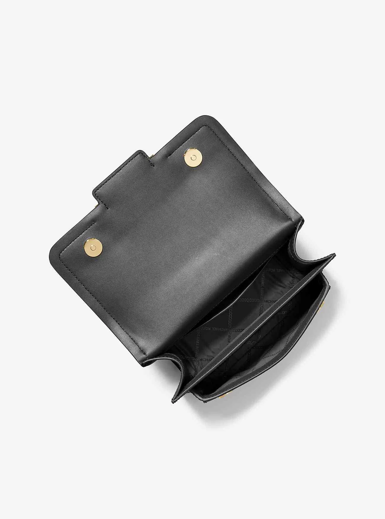 Borsa a tracolla grande in pelle Heather