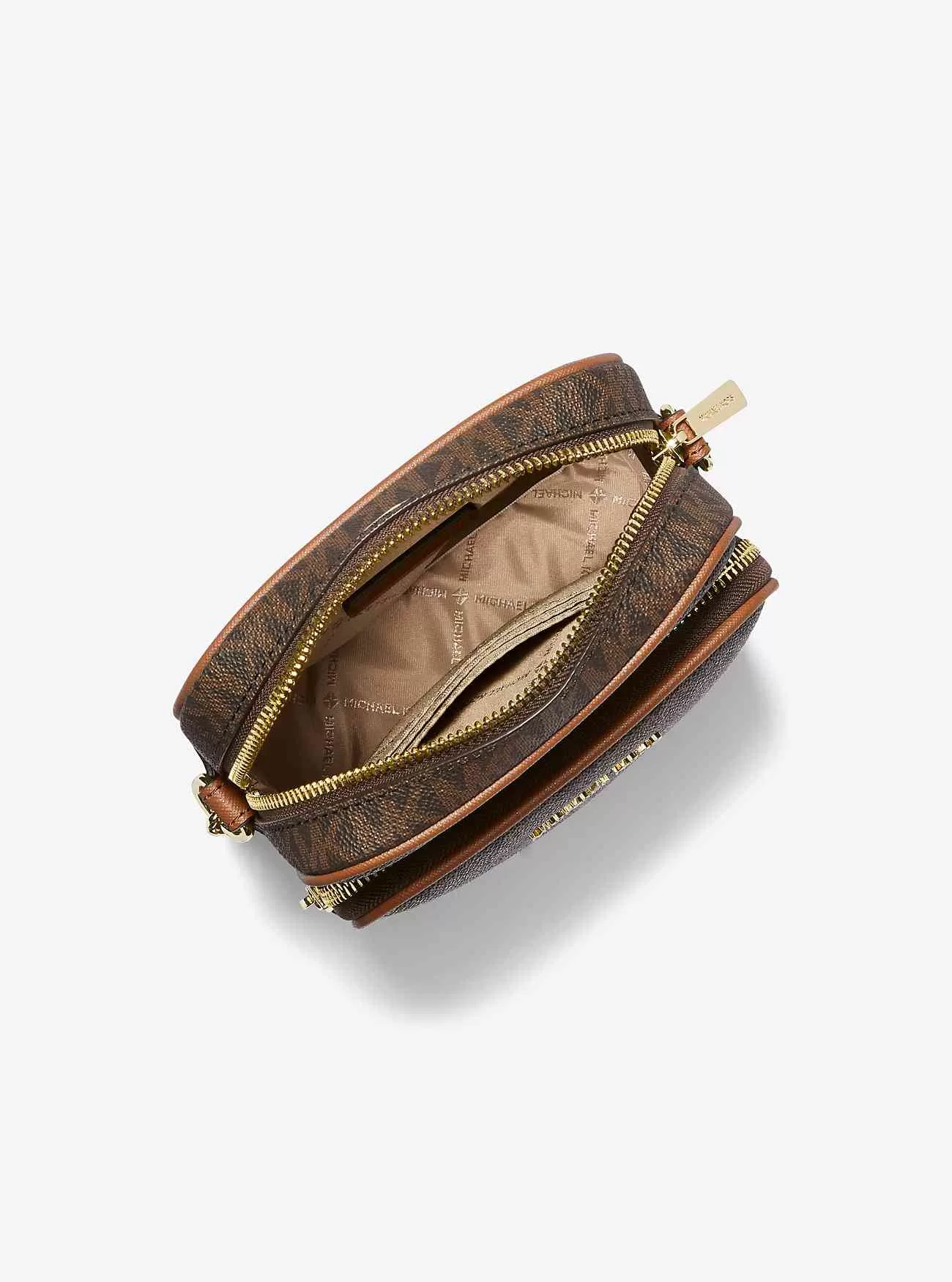 Borsa a tracolla media con logo Jet Set Travel