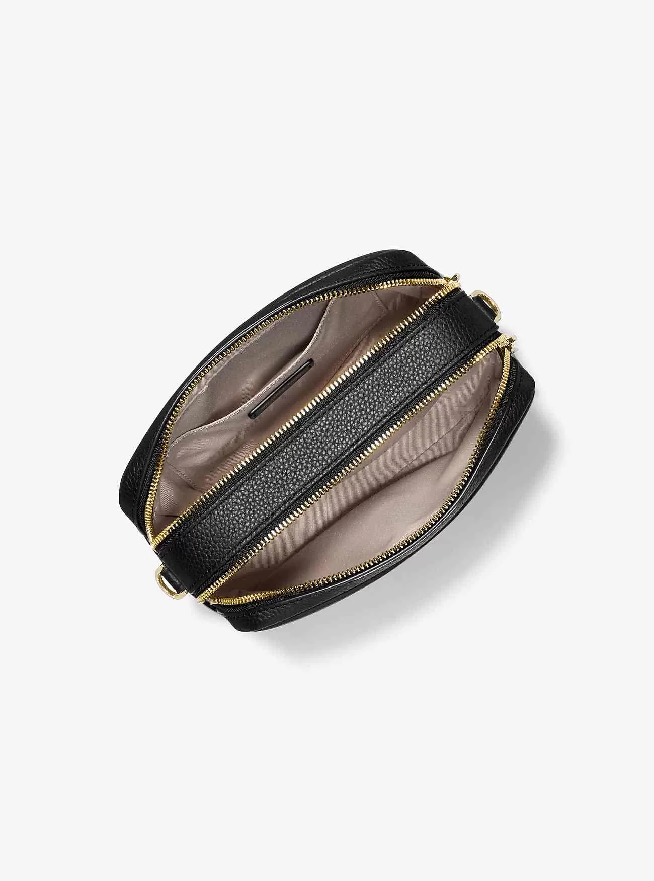 Borsa a tracolla media per fotocamera Bryant in pelle martellata