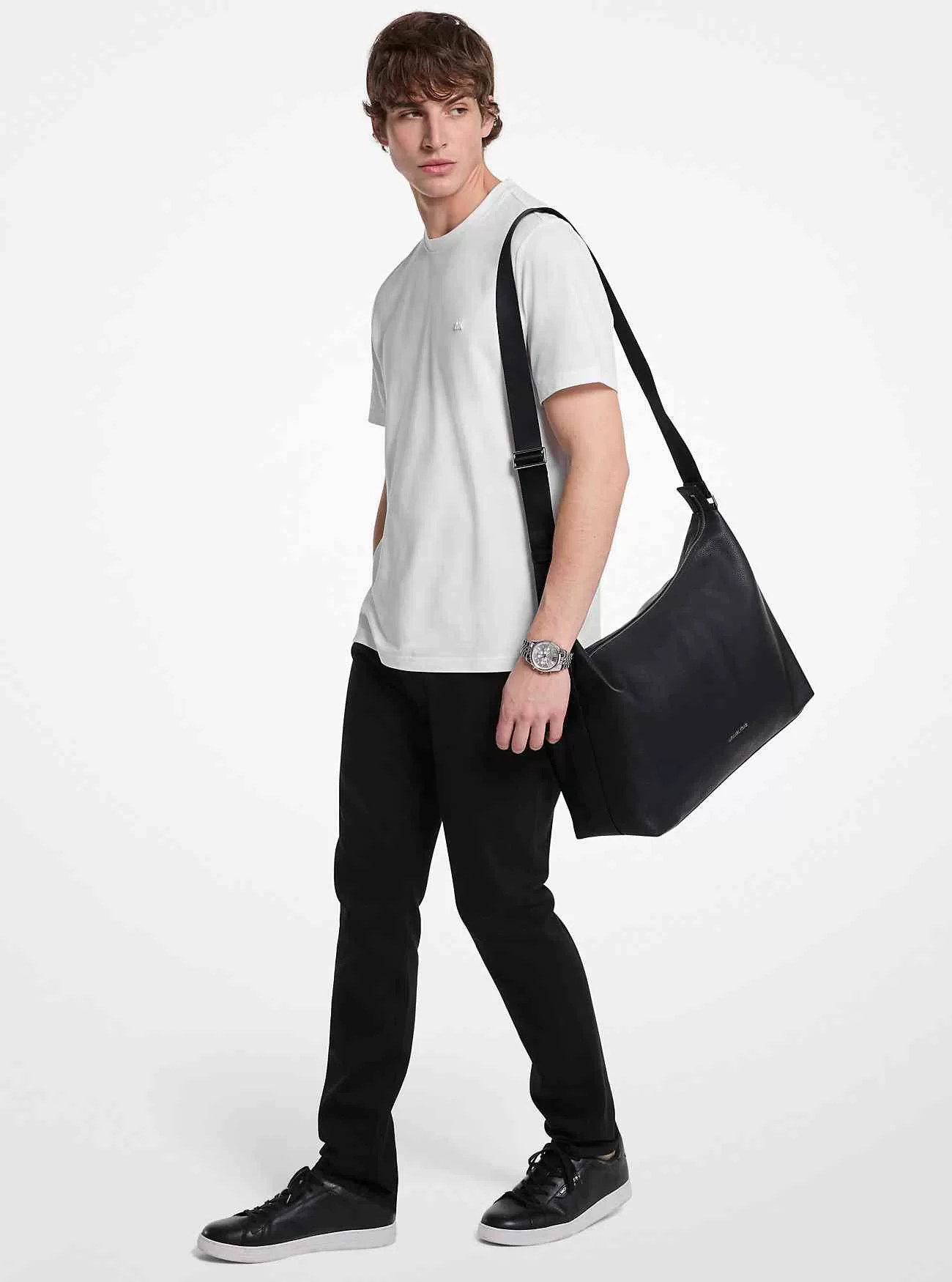 Borsa hobo Hudson in pelle martellata Borsa hobo Hudson in pelle martellata