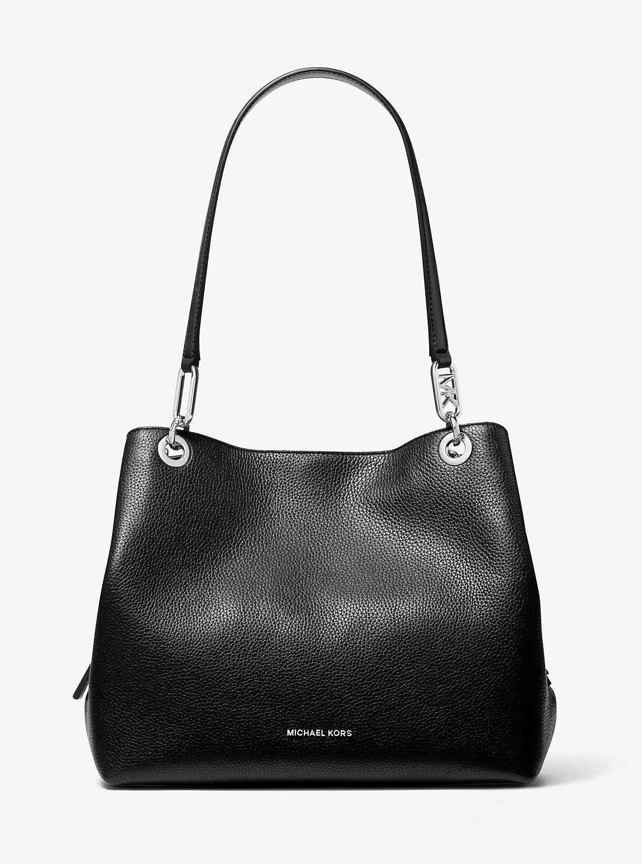 Borsa tote grande Kensington in pelle martellata