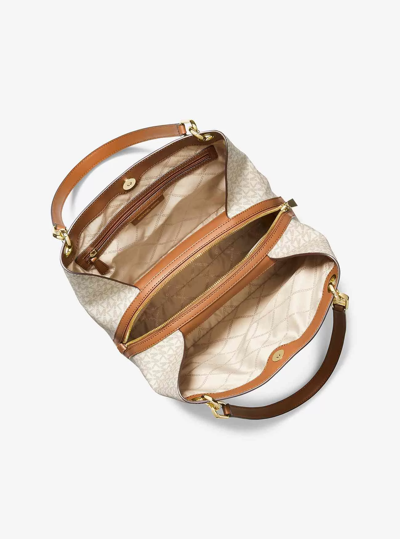 Borsa tote grande con logo Kensington