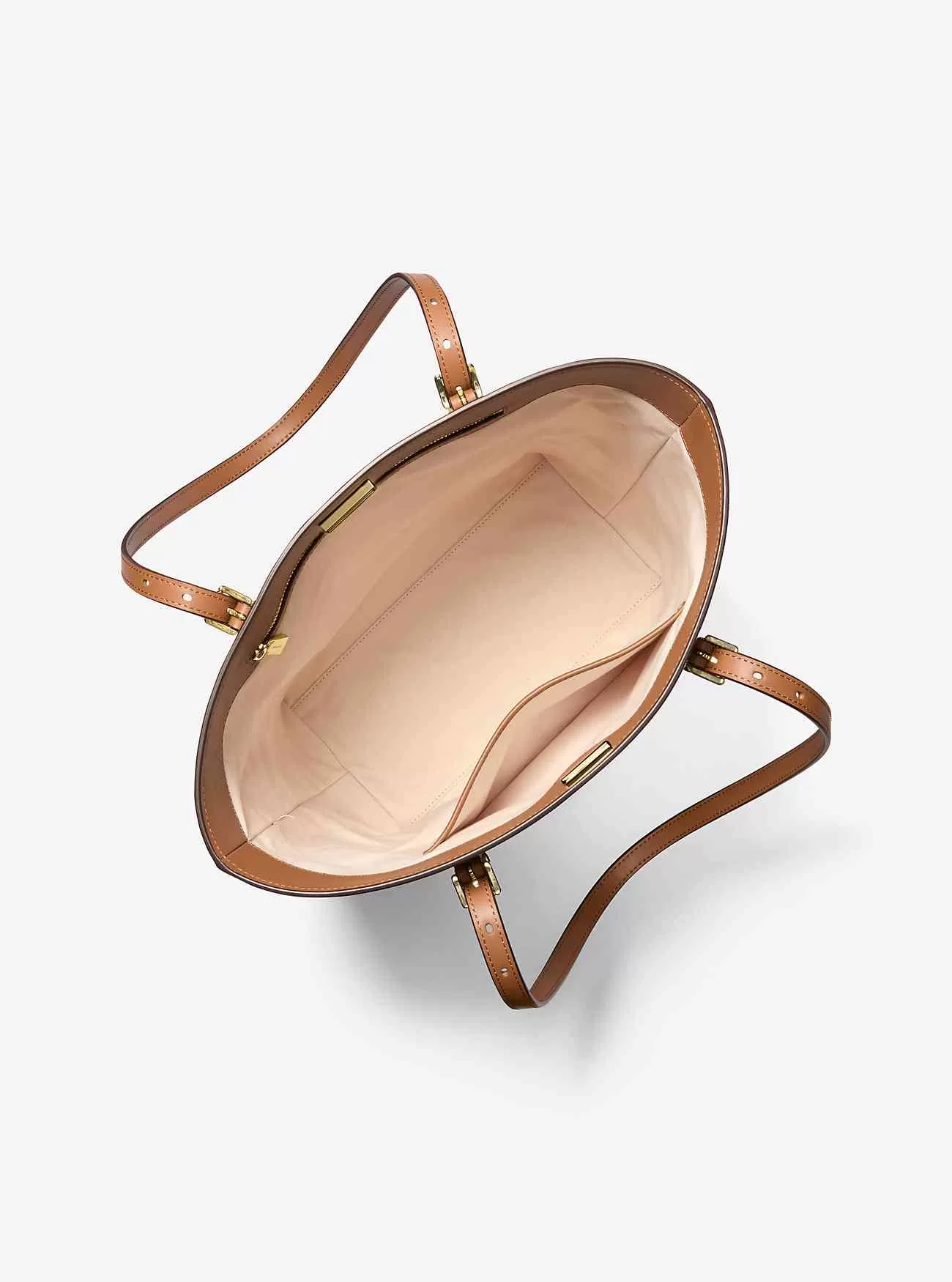 Borsa tote grande con logo Quinn grande