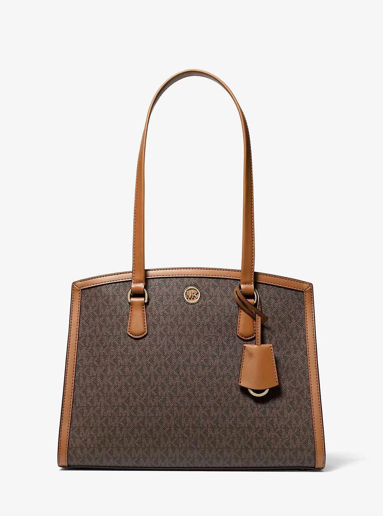 Borsa tote media Chantal con logo firmato