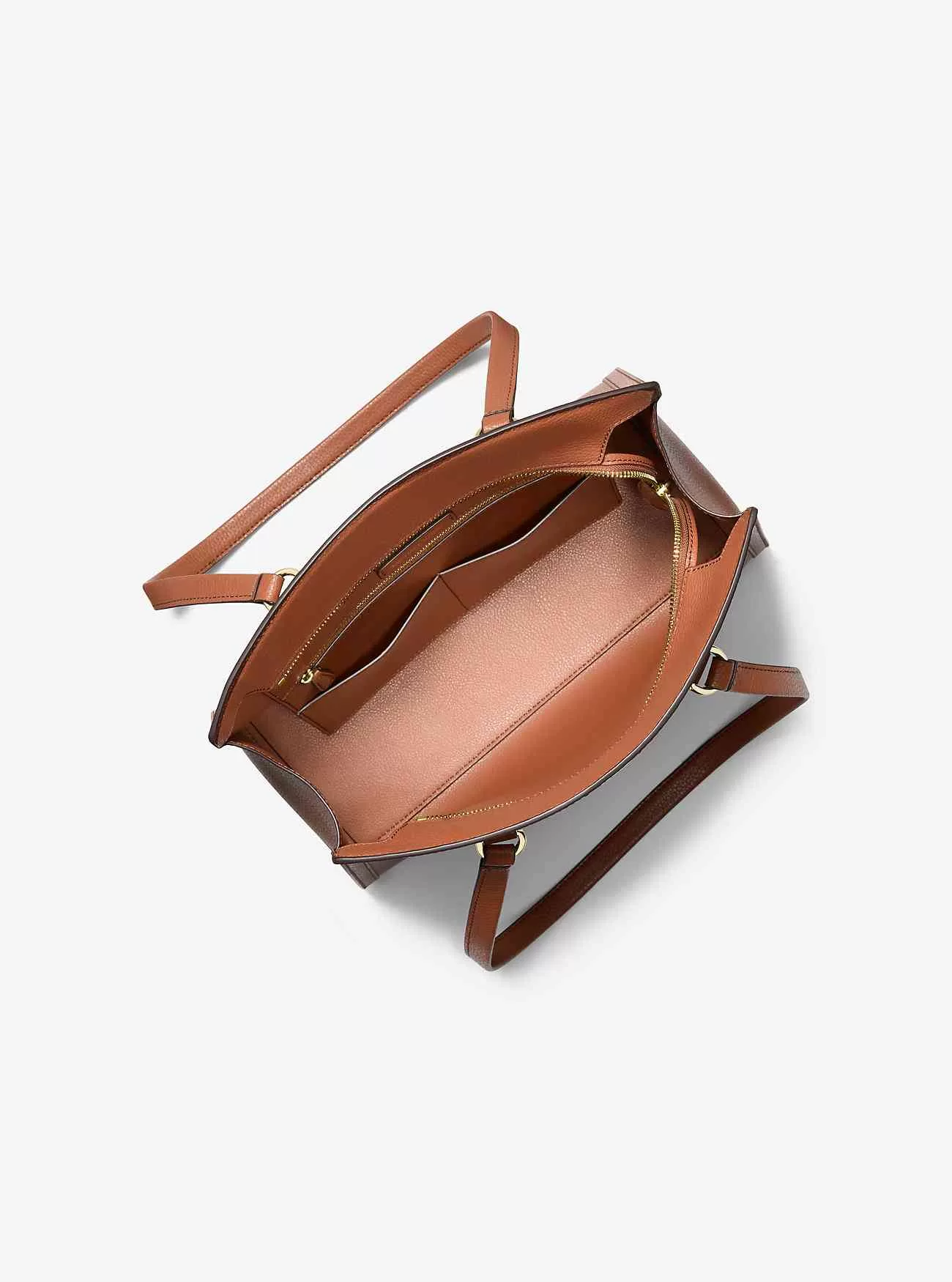 Borsa tote media Chantal in pelle martellata