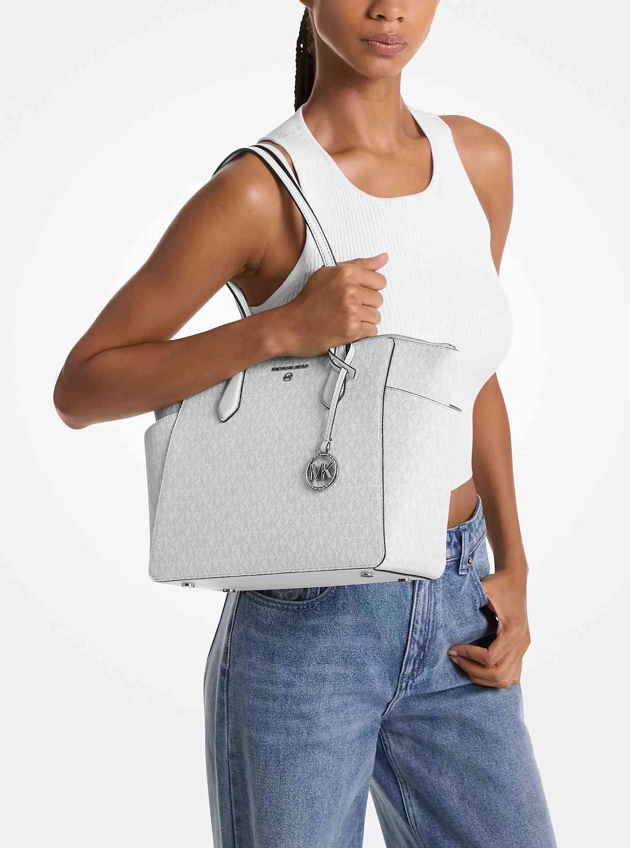 Borsa tote media con logo Marilyn Borsa tote media con logo Marilyn