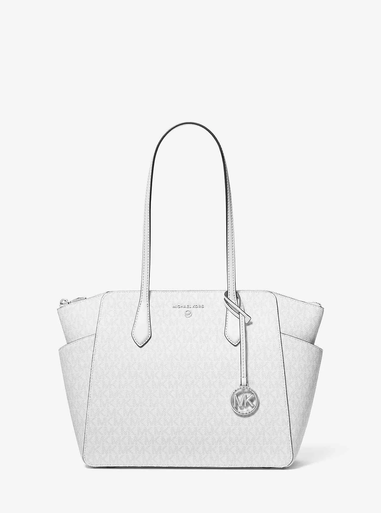 Borsa tote media con logo Marilyn