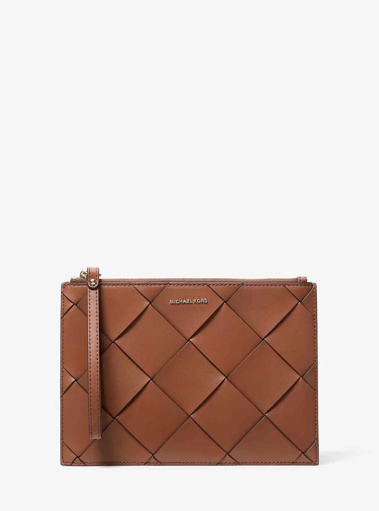 Bracciale Jet Set da viaggio extra large in pelle intrecciata Bracciale Jet Set da viaggio extra large in pelle intrecciata