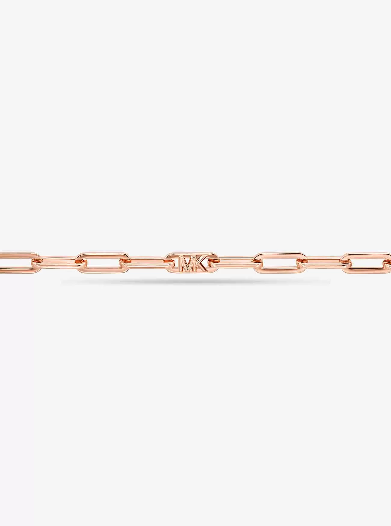 Bracciale a maglie a catena in argento sterling placcato in metallo prezioso