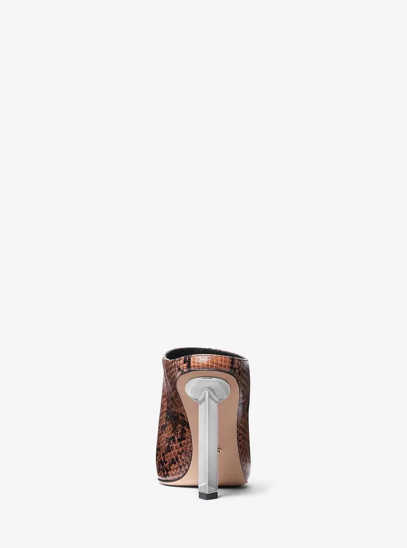 Décolleté in pelle con stampa serpente Halle Décolleté in pelle con stampa serpente Halle