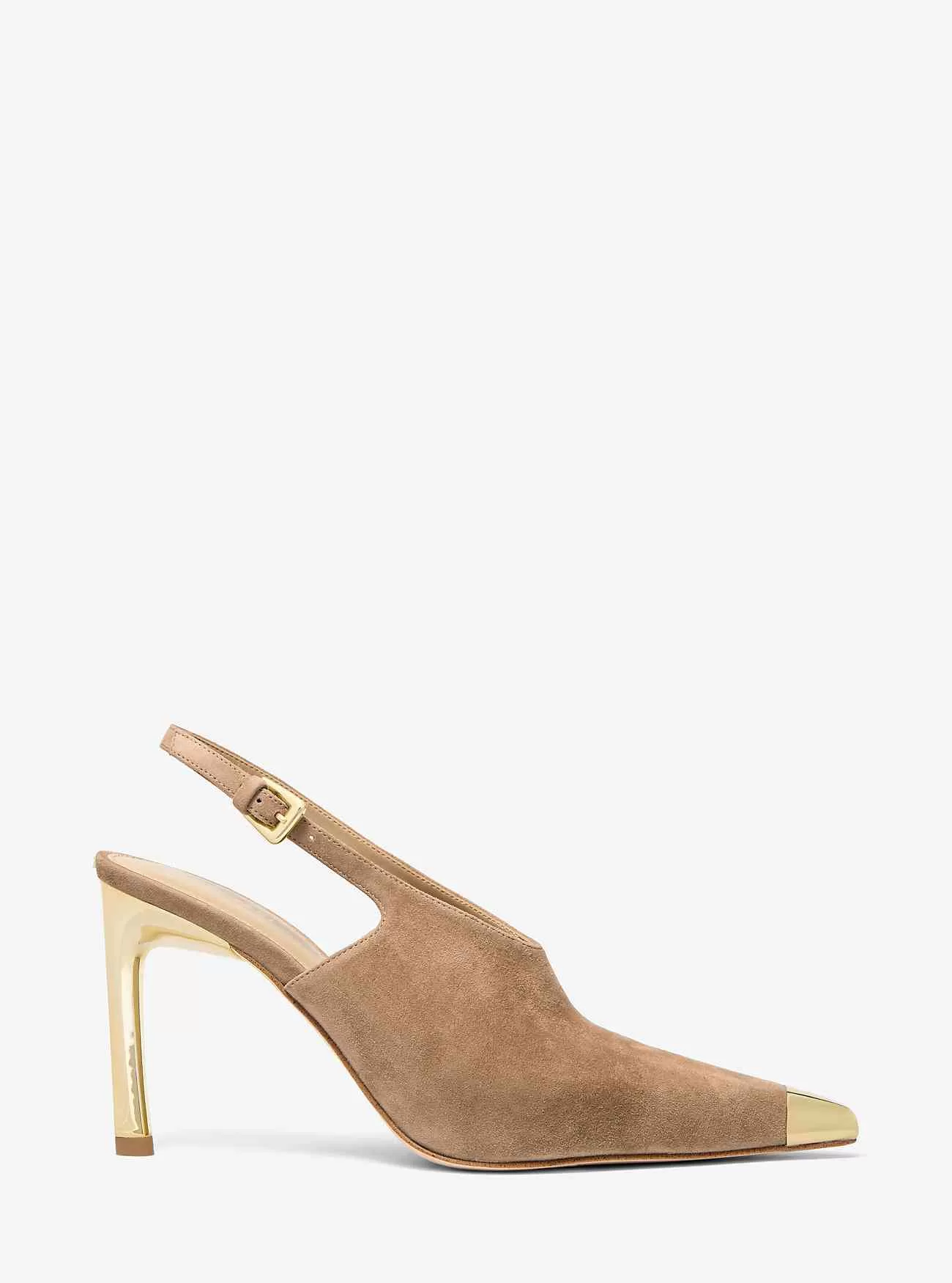 Décolleté slingback Kasia in pelle scamosciata