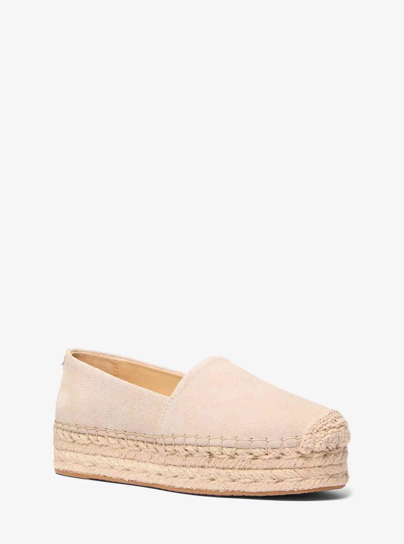 Espadrillas con plateau in pelle scamosciata Lynn