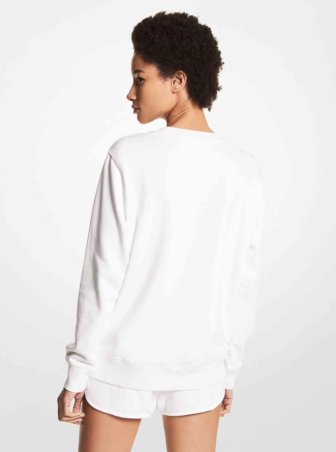 Felpa in spugna di cotone organico decorata PRIDE