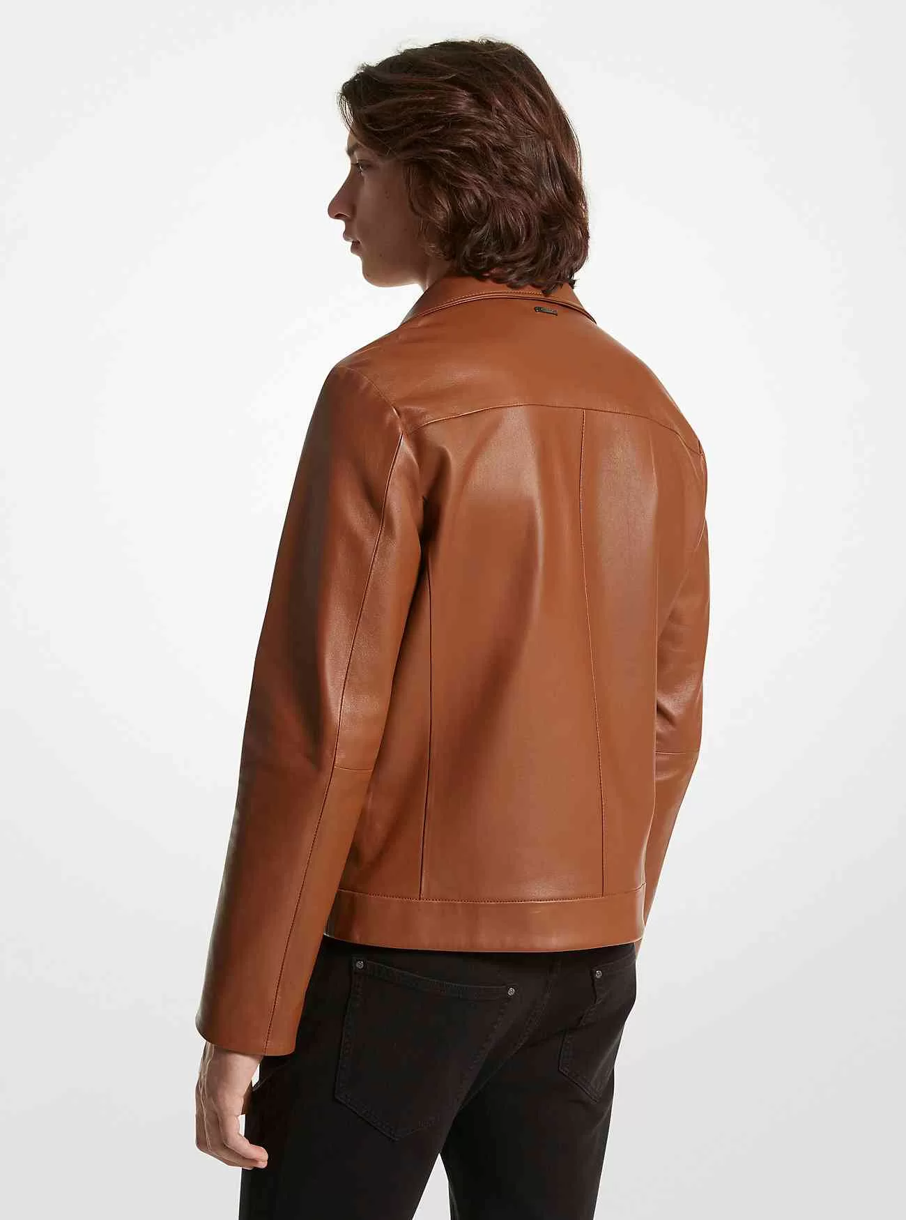 Giacca in pelle rigenerata