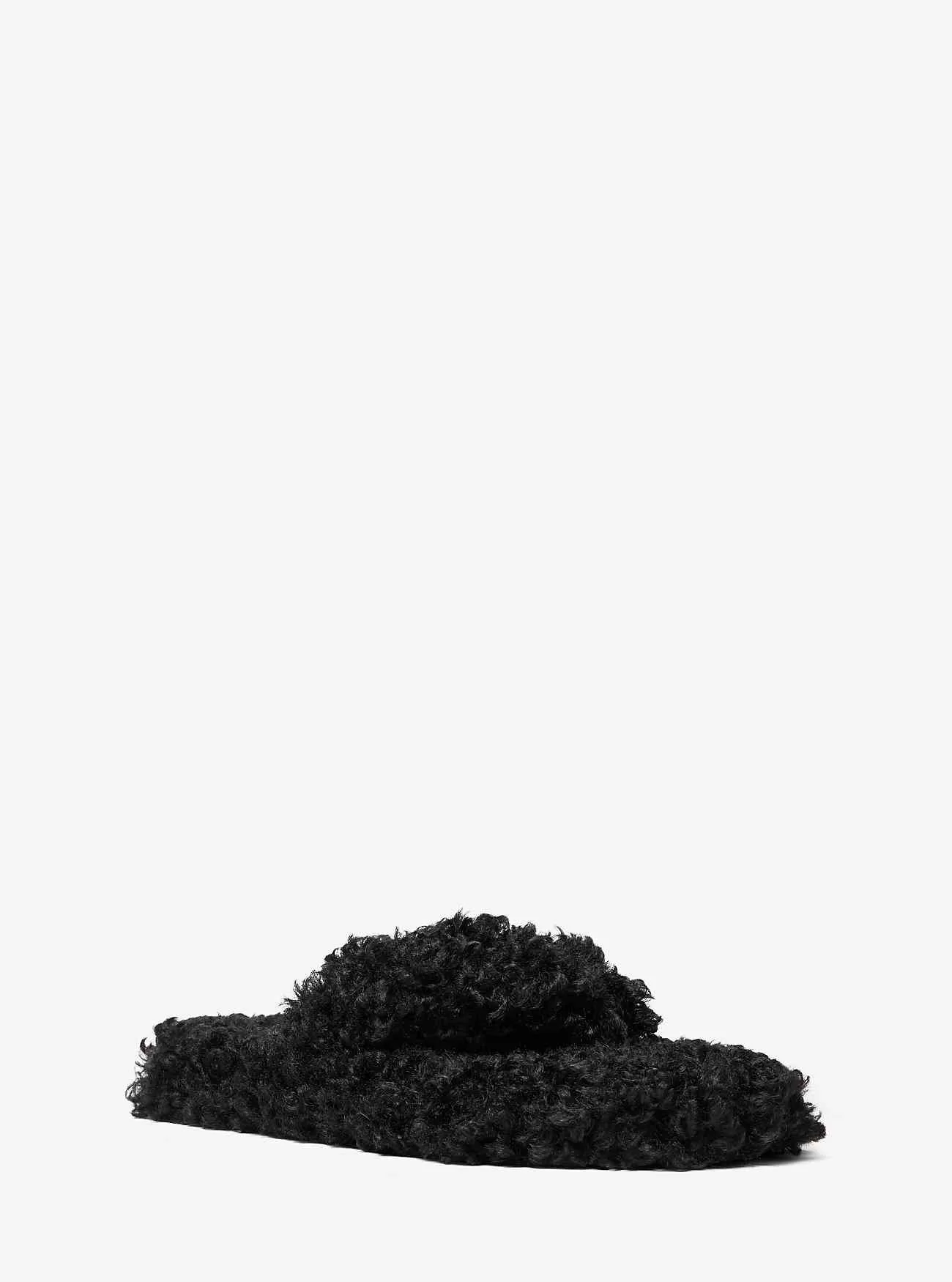 Infradito in pelliccia sintetica Alani