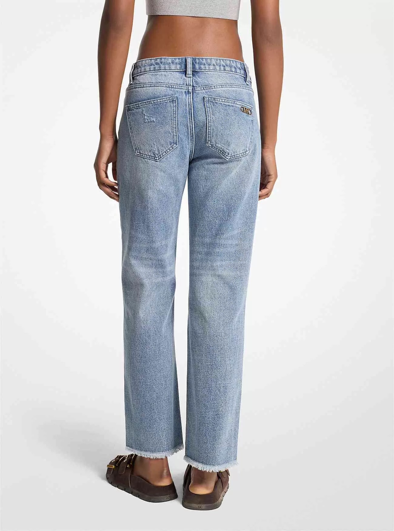 Jeans in denim invecchiato