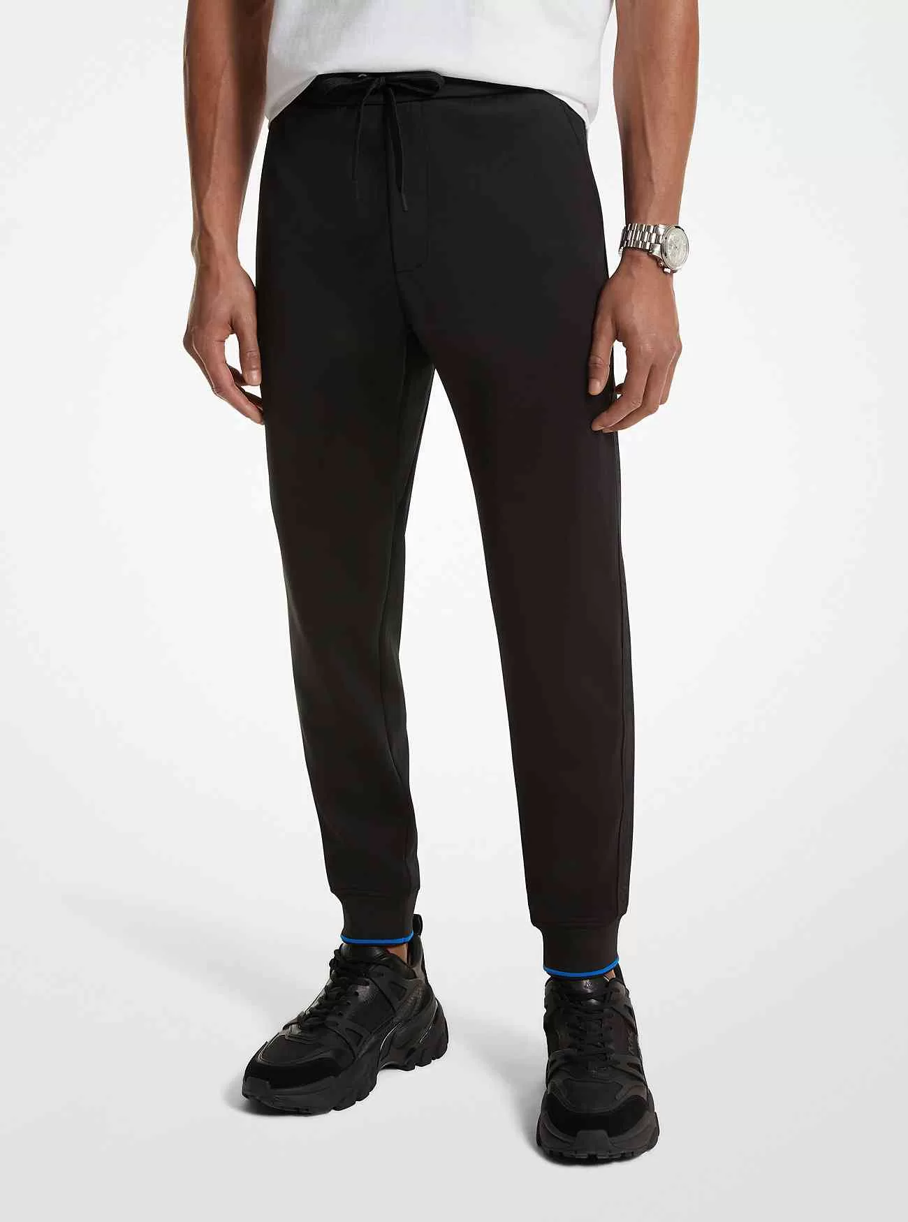 Joggers in jersey elasticizzato