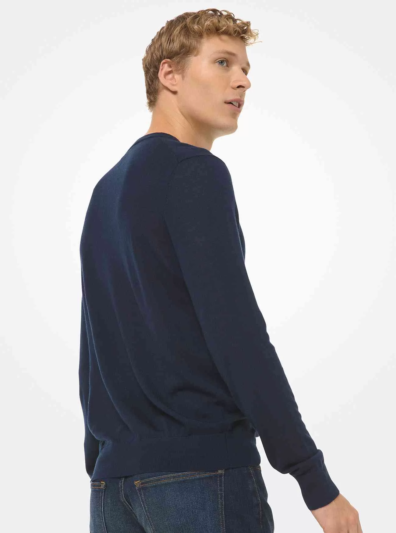 Maglia in Lana Merino e Seta