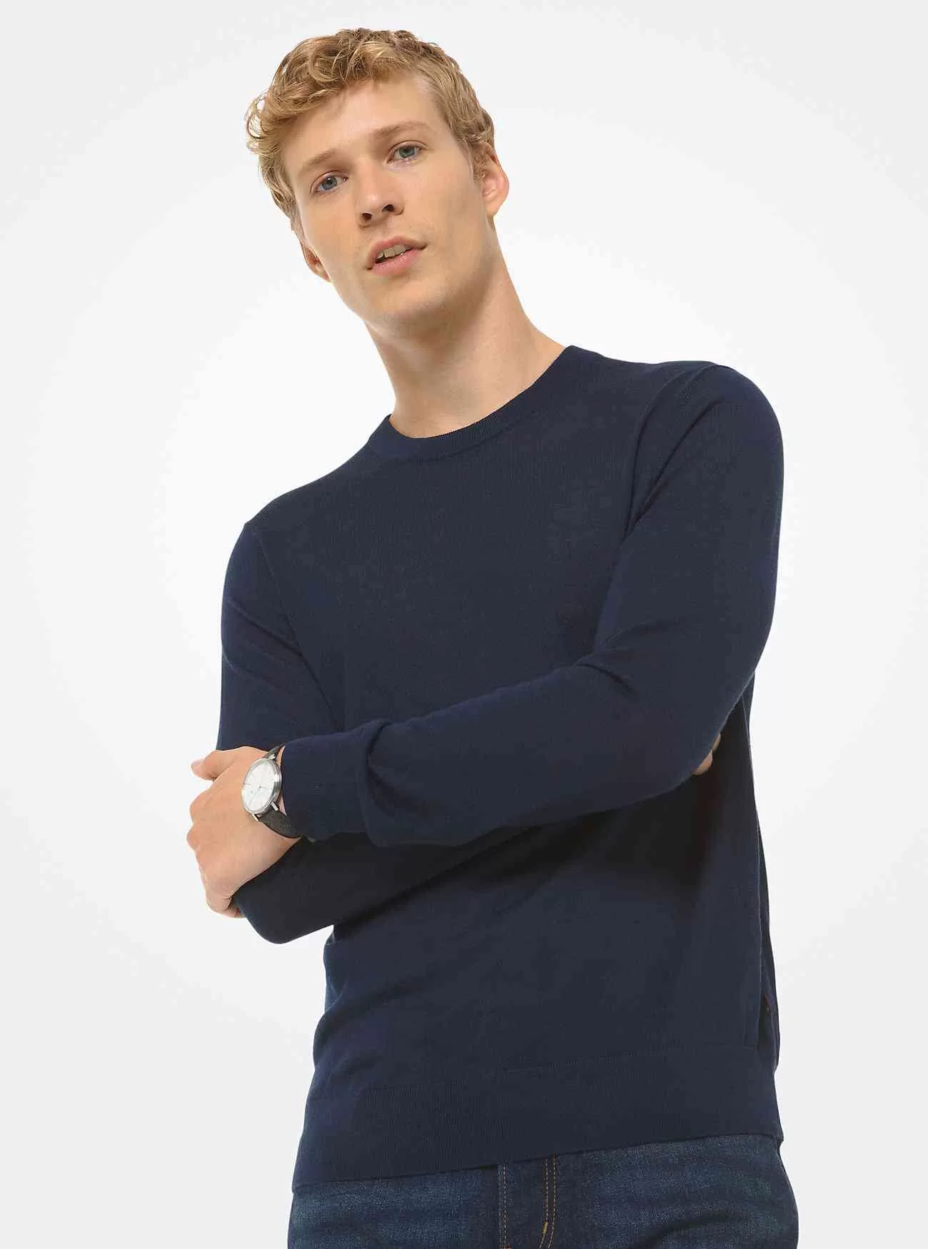 Maglia in Lana Merino e Seta