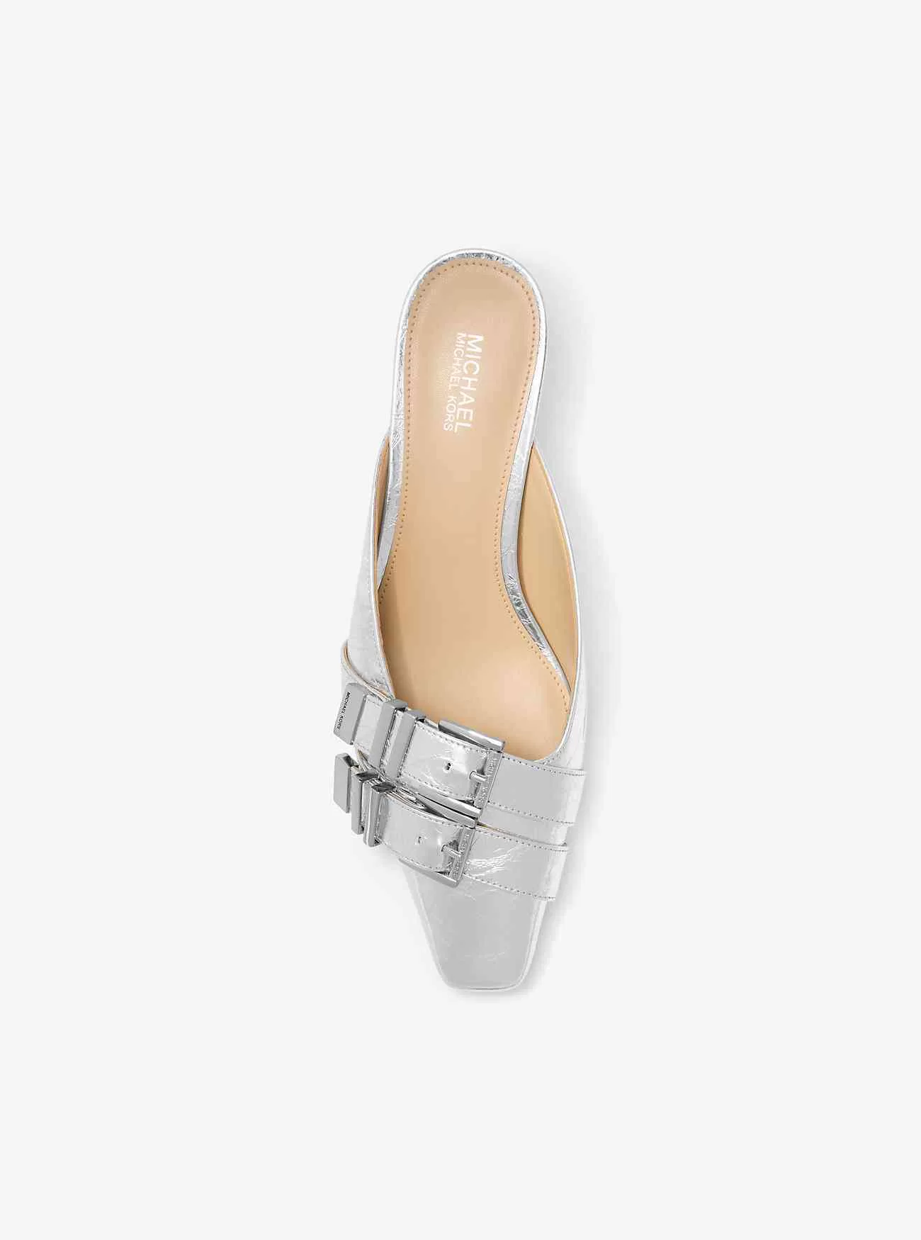 Mulo Darrington in pelle metallizzata craquelé Mulo Darrington in pelle metallizzata craquelé