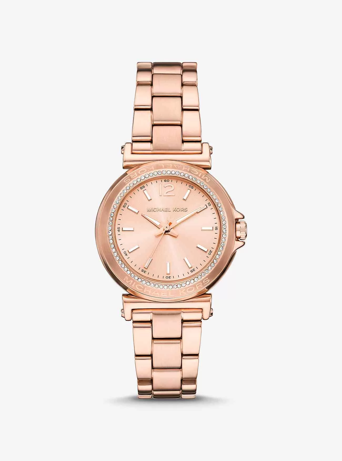 Orologio Mini Maren Pavé tonalità oro rosa