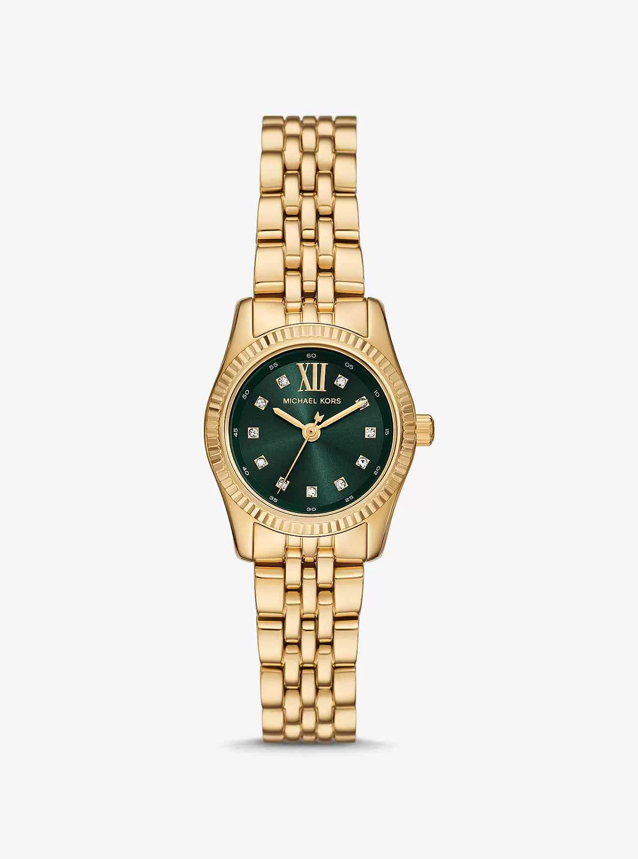 Orologio Petite Lexington Pavé color oro